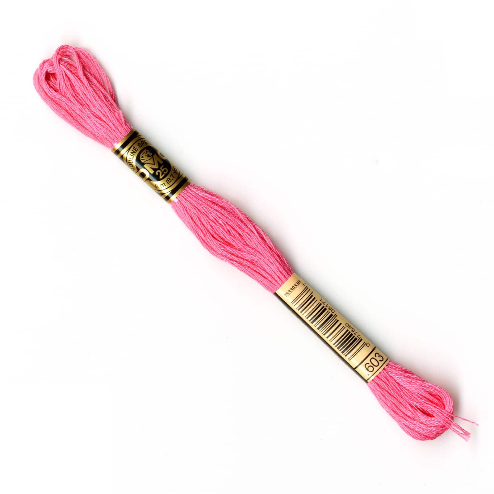 DMC® 6 Strand Embroidery Floss, Pink, Color: 603 Cranberry | Michaels