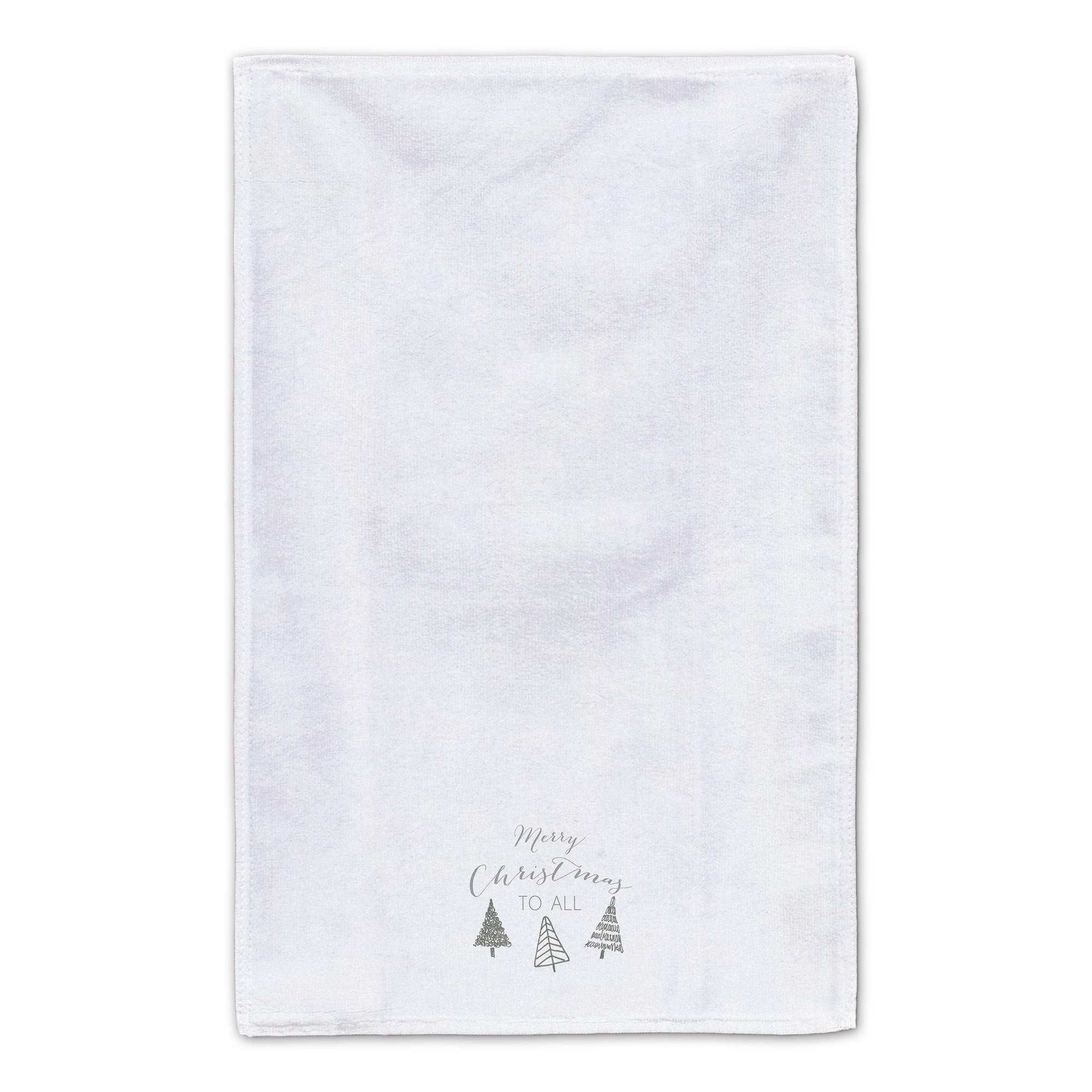 Merry Christmas to All 16" x 25" Tea Towel - Set of 2