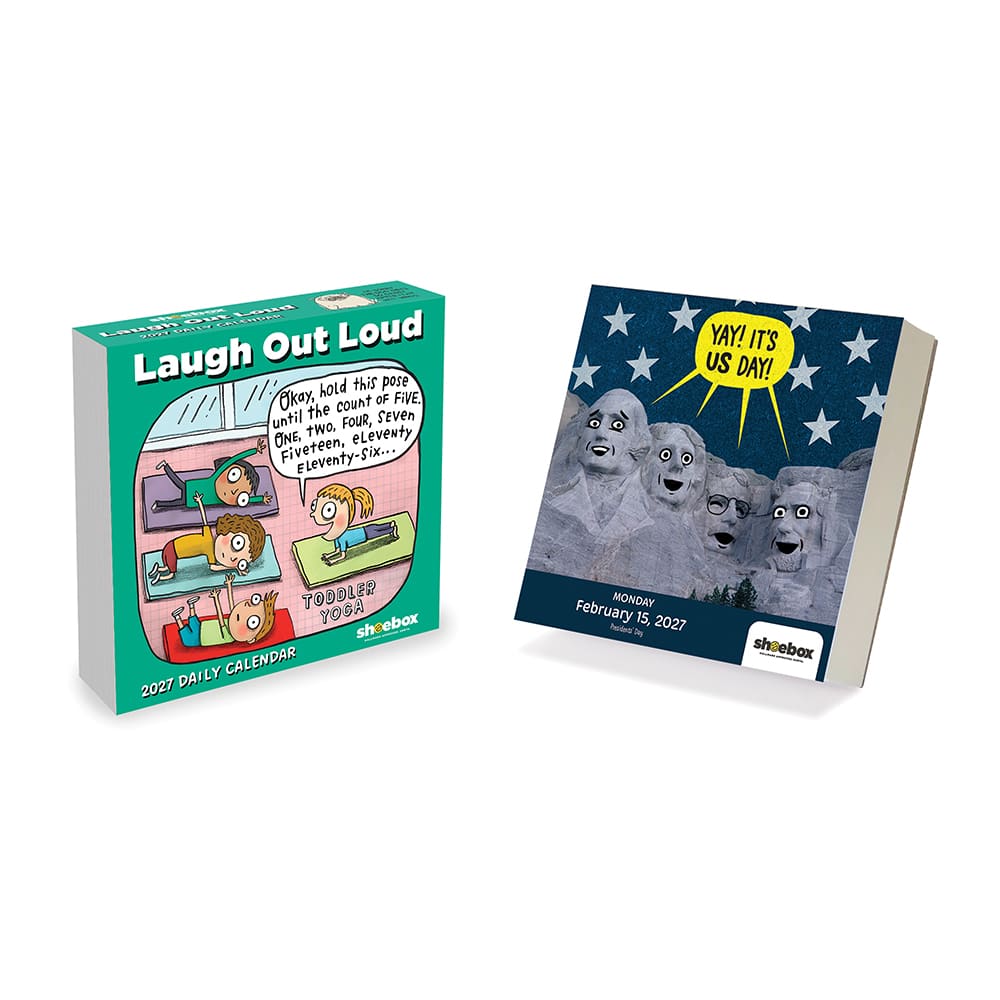2027 Shoebox Daily Desktop Calendar By Tf Publishing | 5.25" x 5.25" | Michaels®