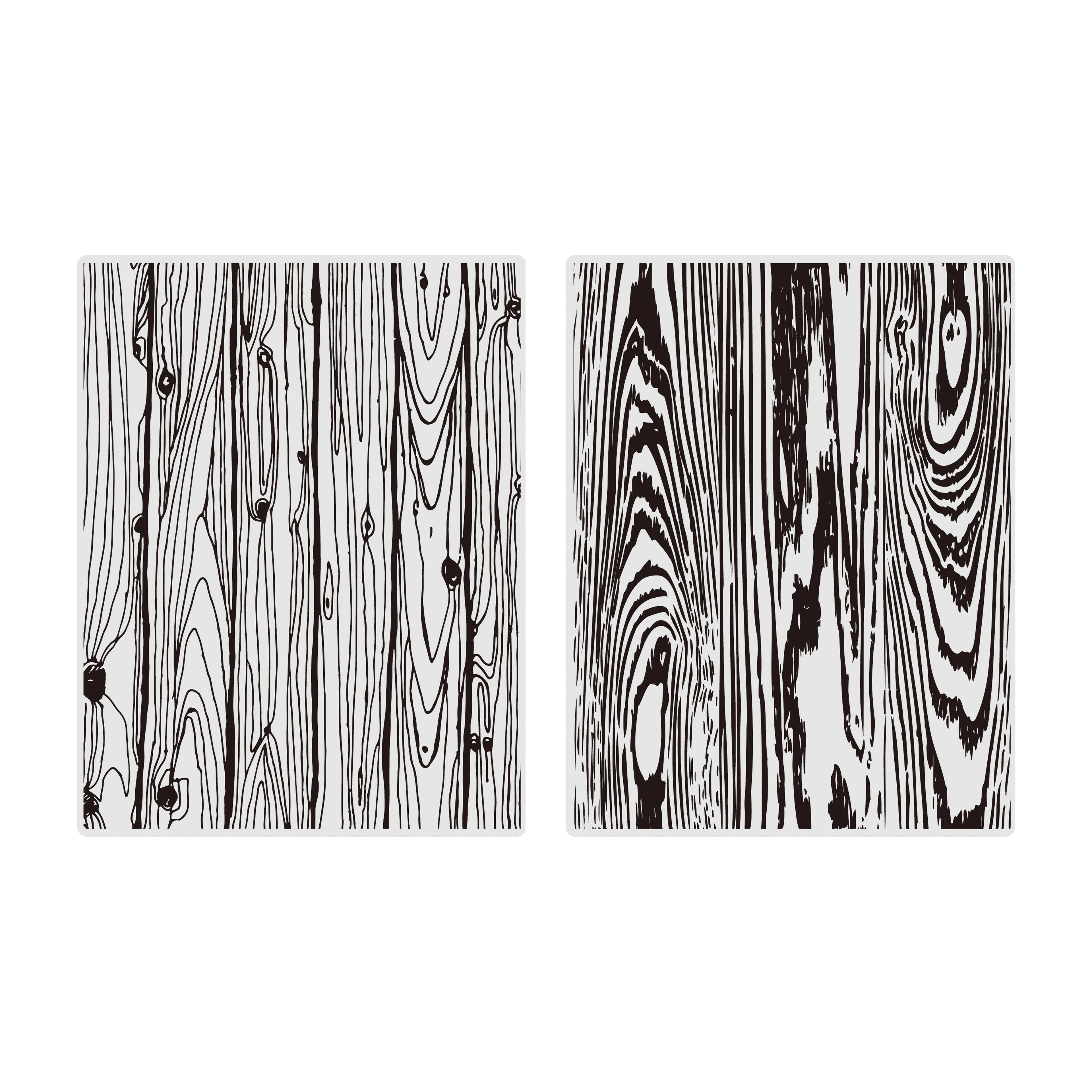 Wood Pattern Embossing Folders Set by Recollections™