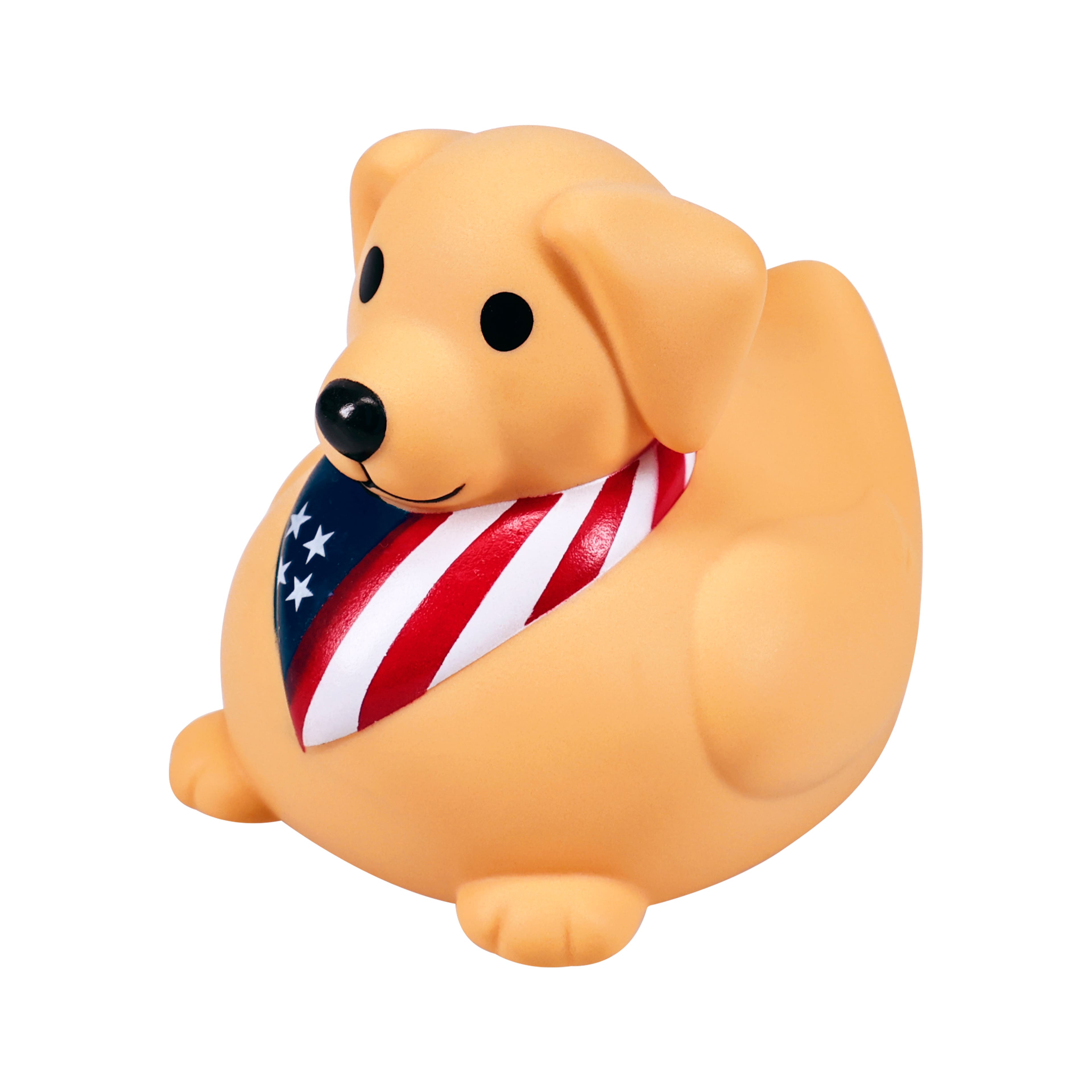 Red, White & Blue 3.5" Patriotic Dog Rubber Duck by Creatology™