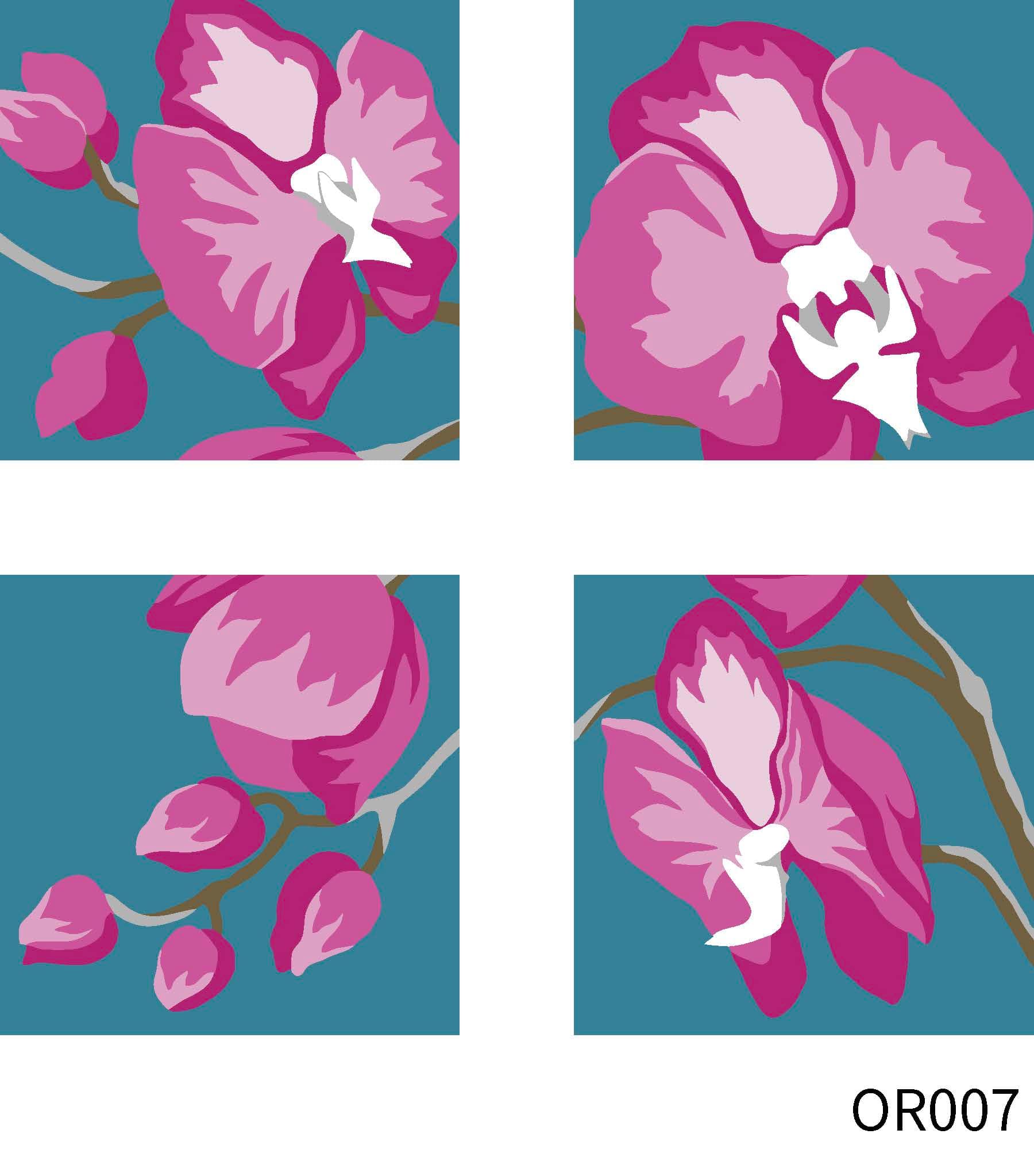 Orchids Paint-by-Number Gallery Mini Kit by Artist's Loft®