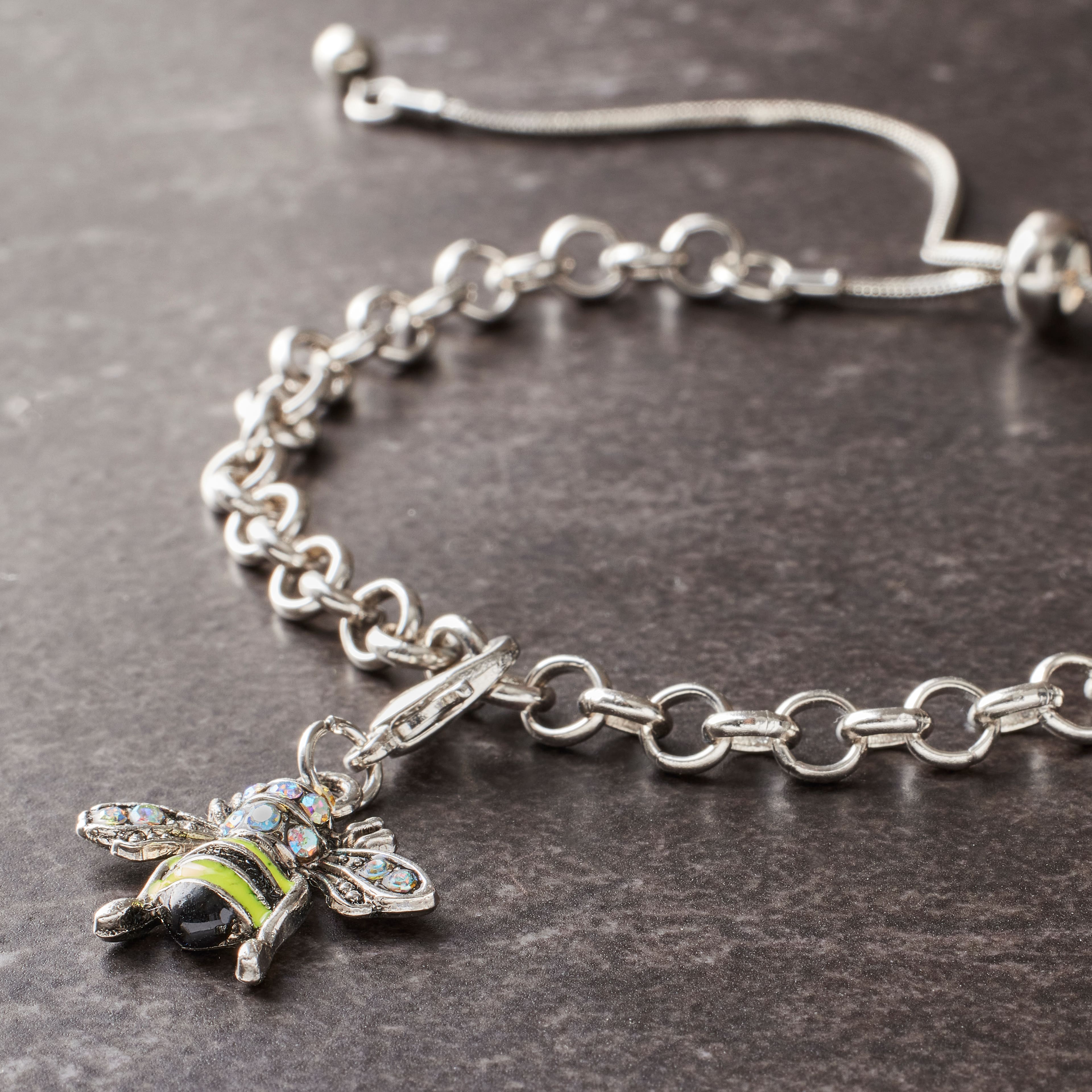 12 Pack: Bee Charm by Bead Landing™