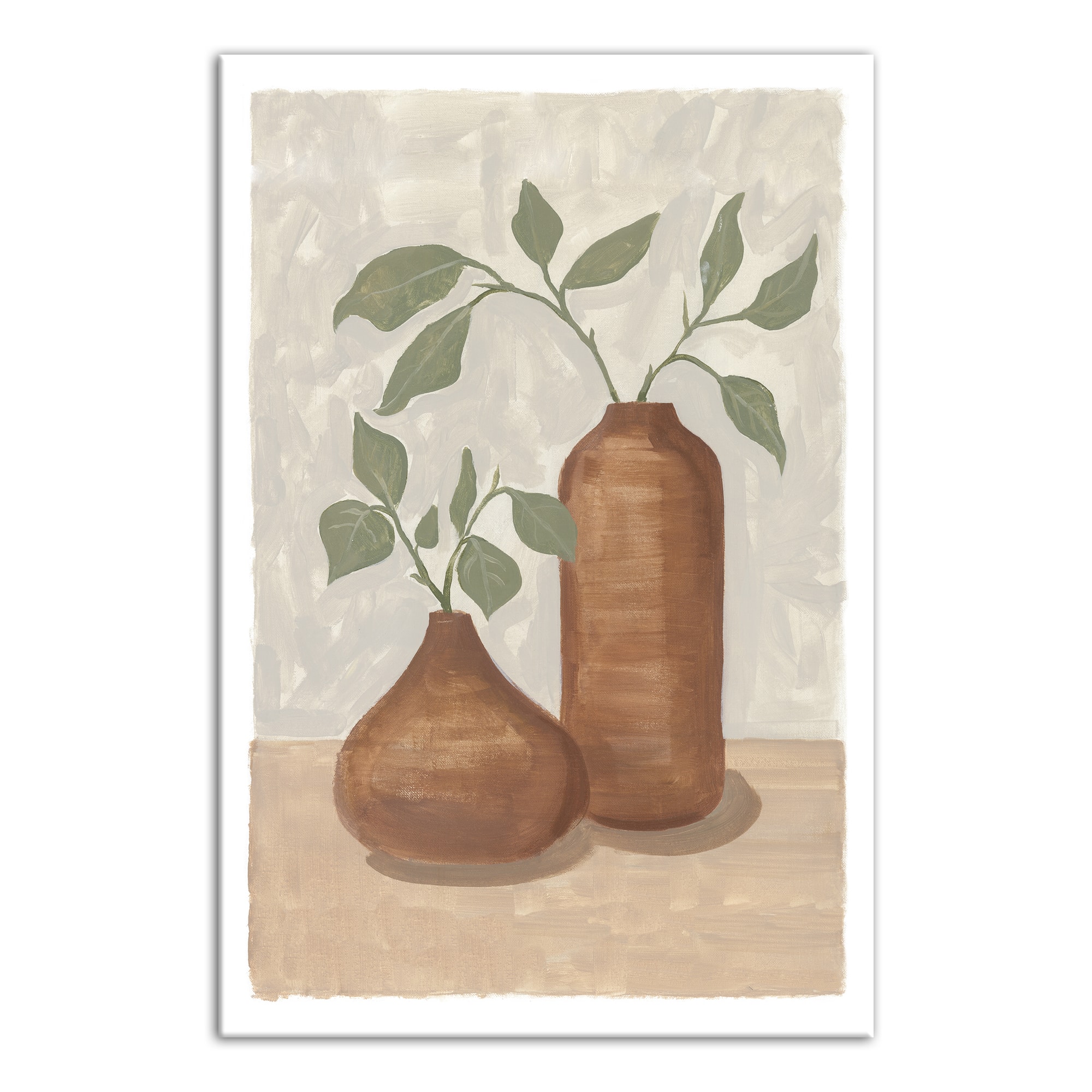 Neutral Still Life Canvas Wall Art