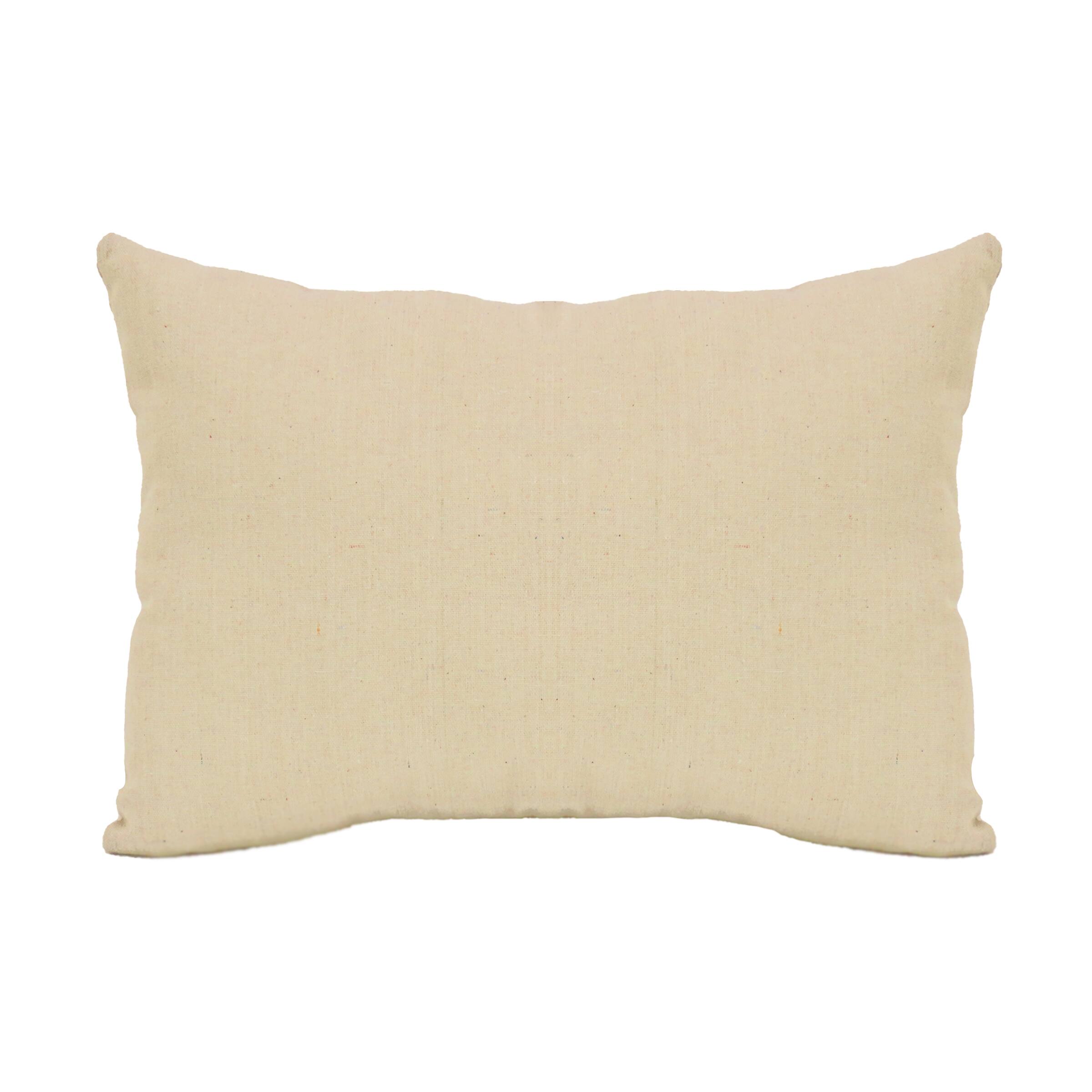 18'' x 10'' Plaid Bunnies Easter Pillow