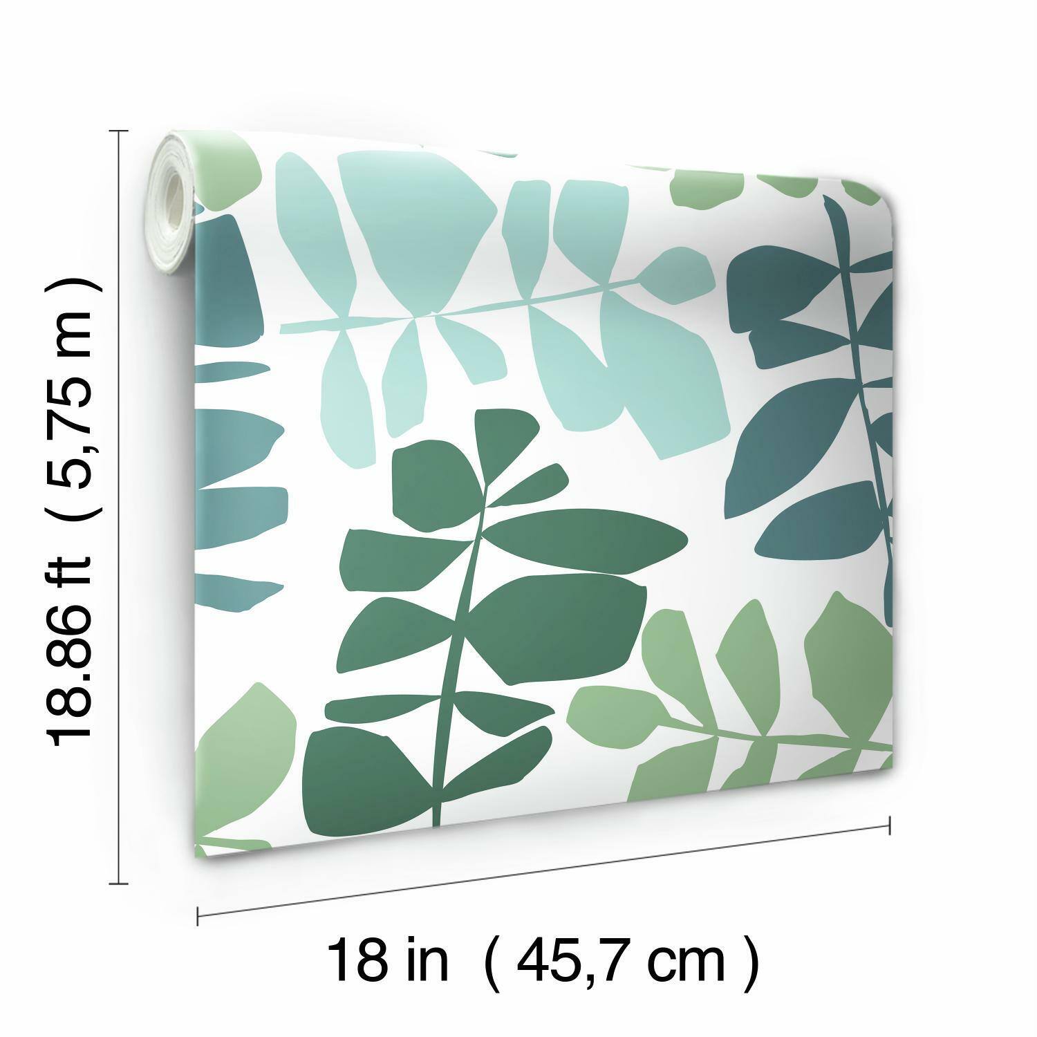 RoomMates Leaf Sprigs Peel & Stick Wallpaper