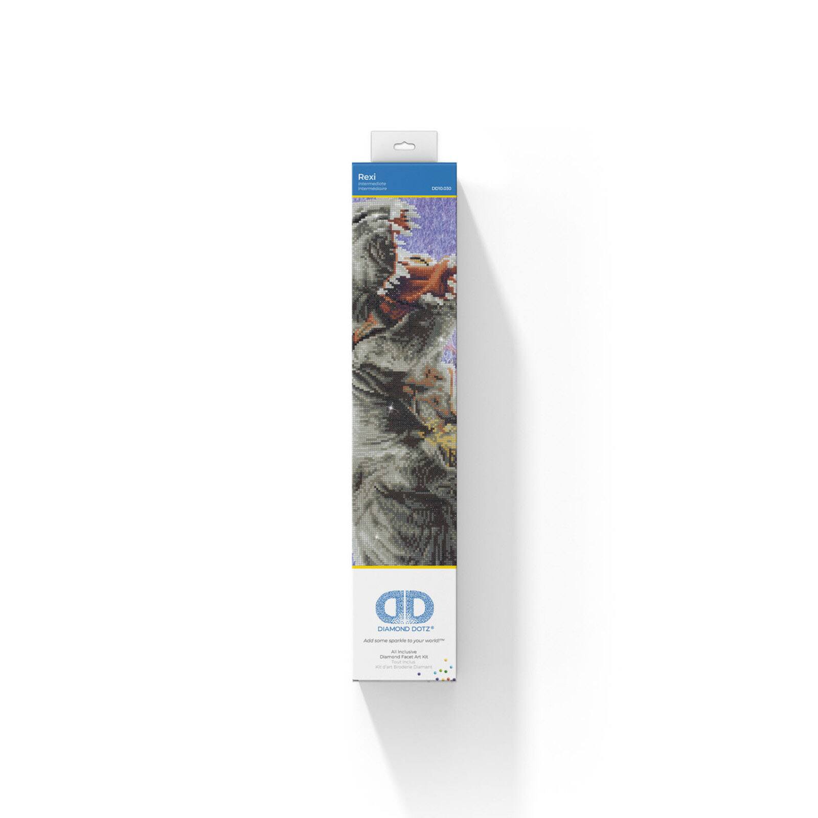Diamond Dotz® Intermediate Rexi Diamond Painting Kit