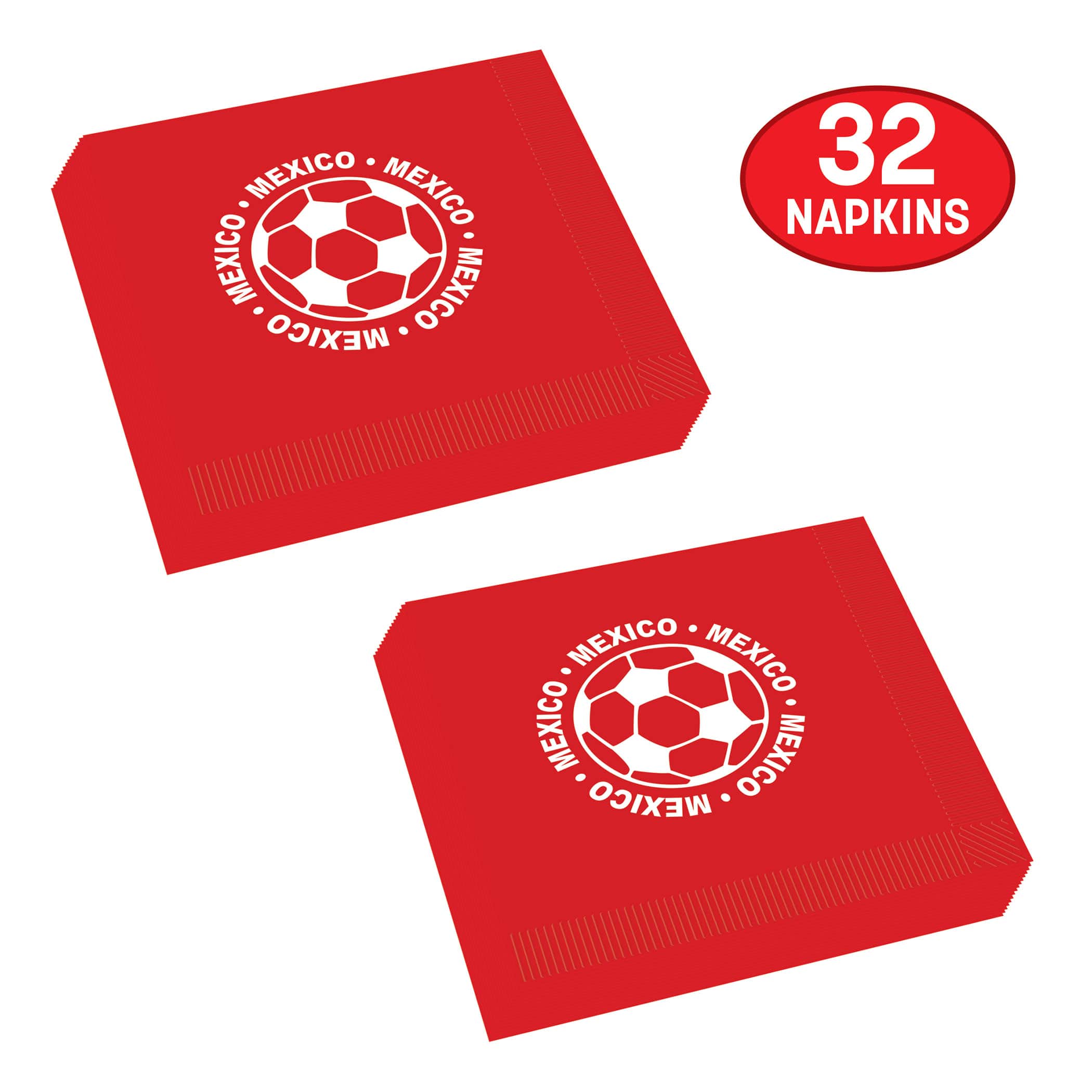 Mexico Soccer Luncheon Napkins, 32ct.
