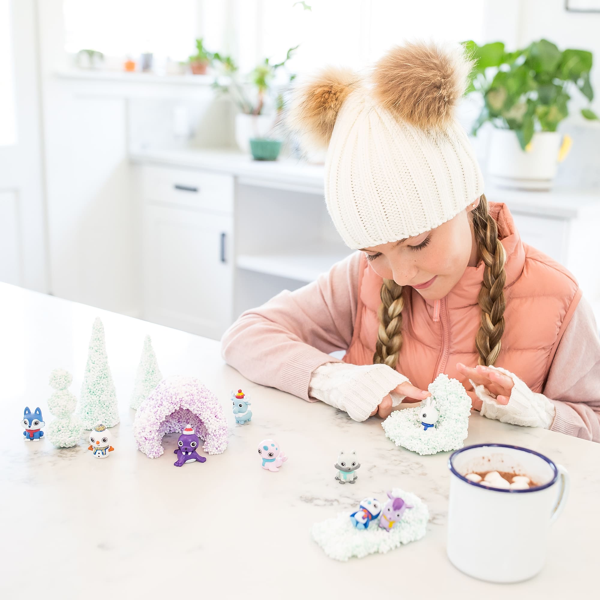 Educational Insights Playfoam Pals Snowy Friends Series 3, 6ct.