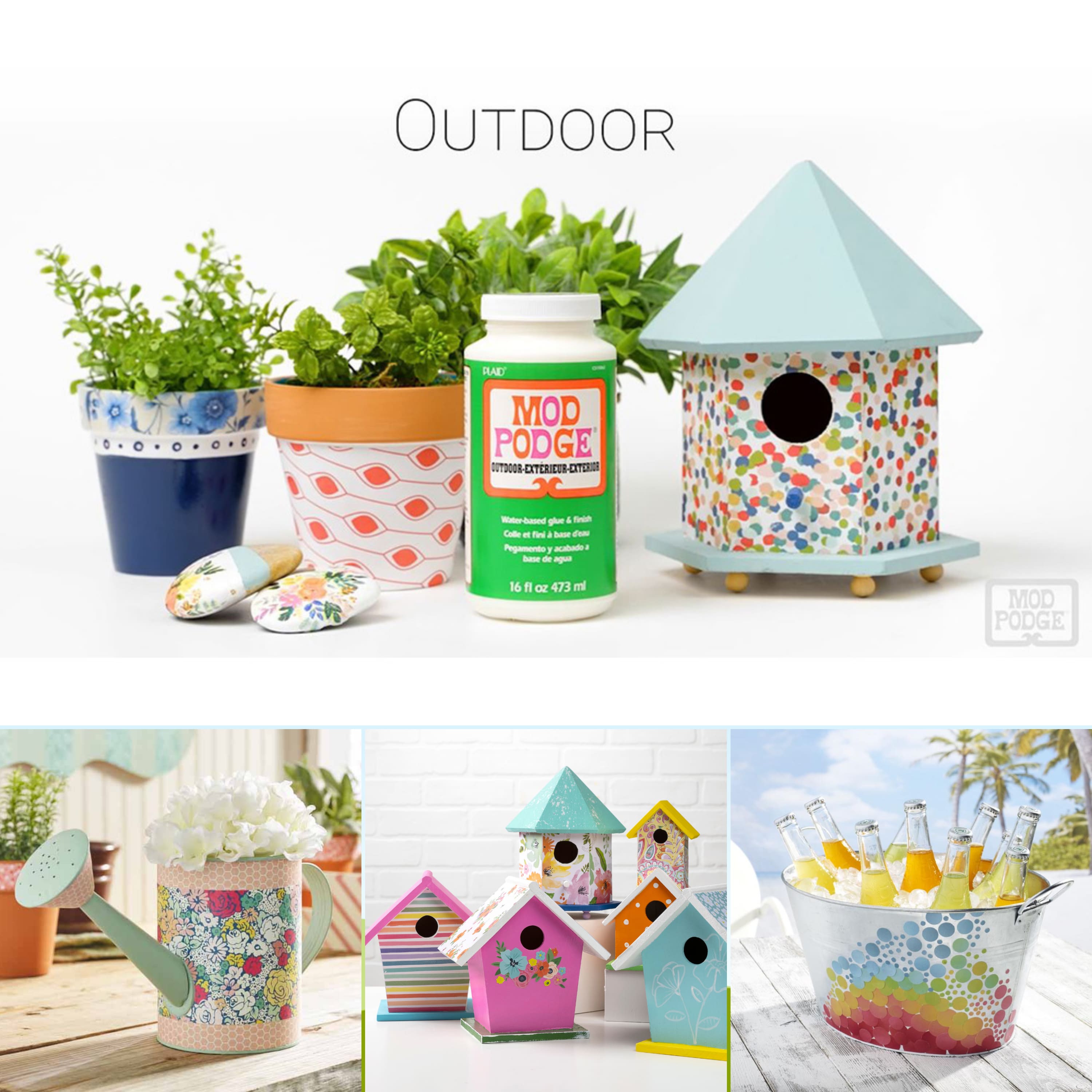 6 Pack: Mod Podge® Outdoor, 16oz.