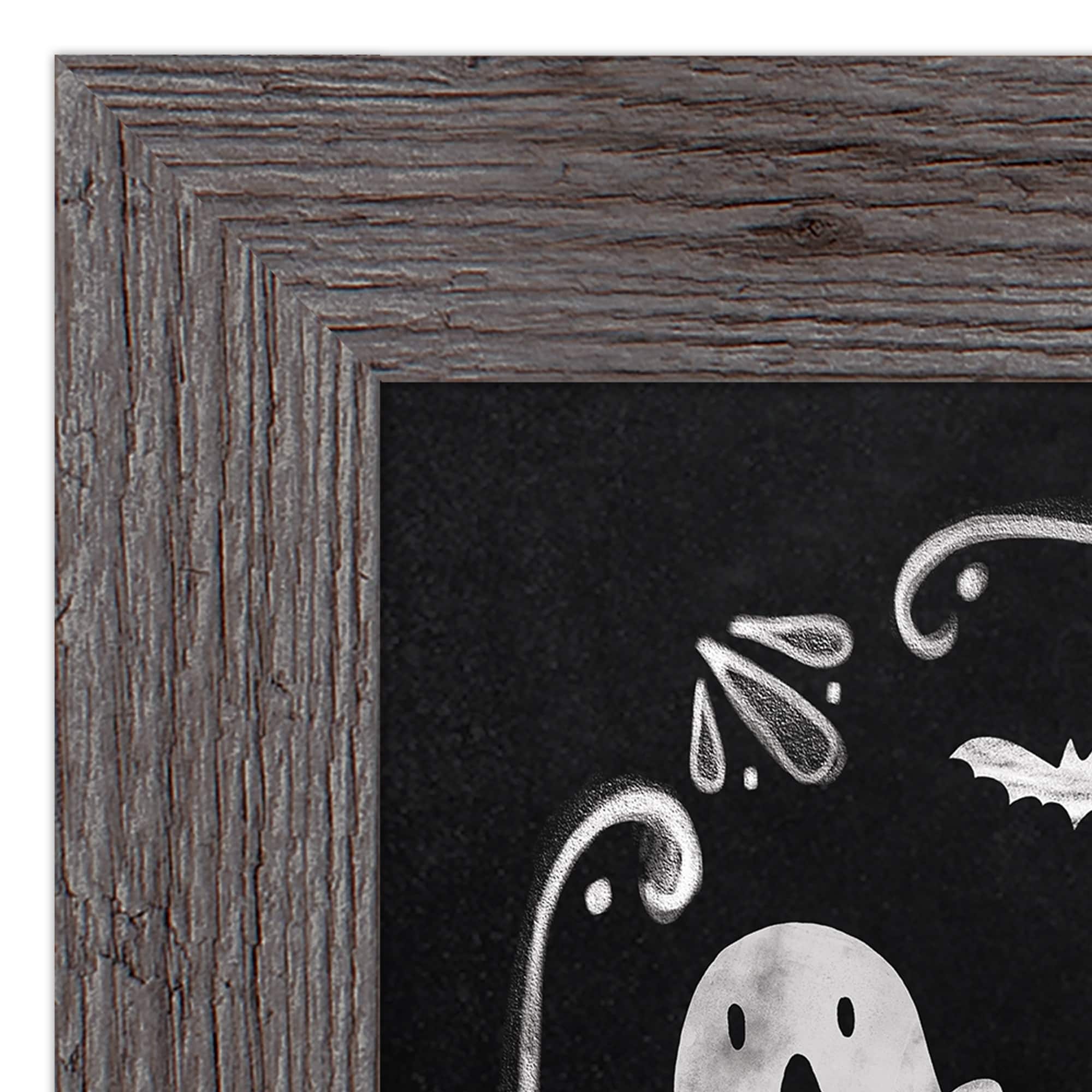 Living Nightmare Western Gray Framed Print