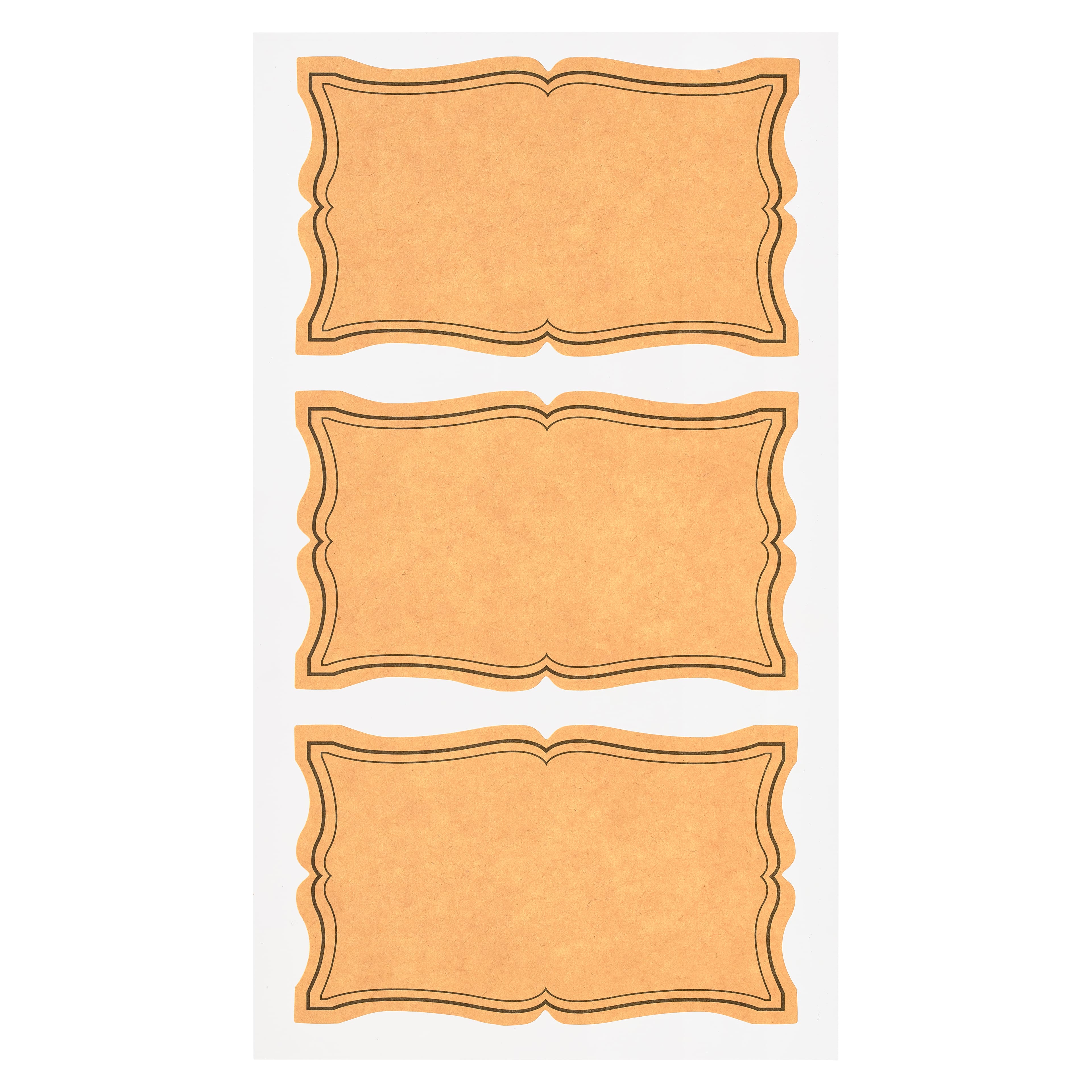 12 Packs: 12 ct. (144 total) Rectangular Kraft Paper Labels by Recollections™
