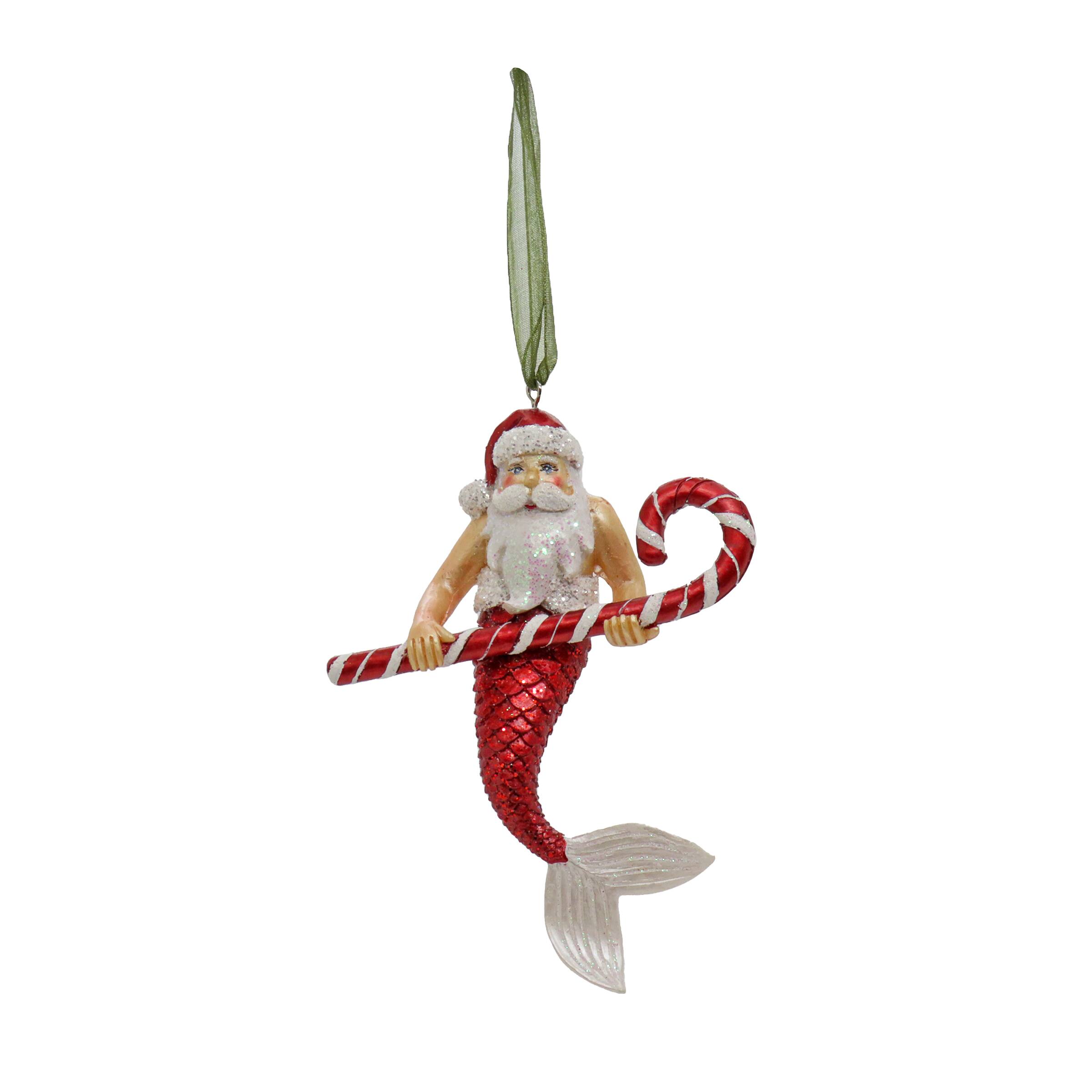 National Tree Company Santa Merman Ornaments, 4ct.