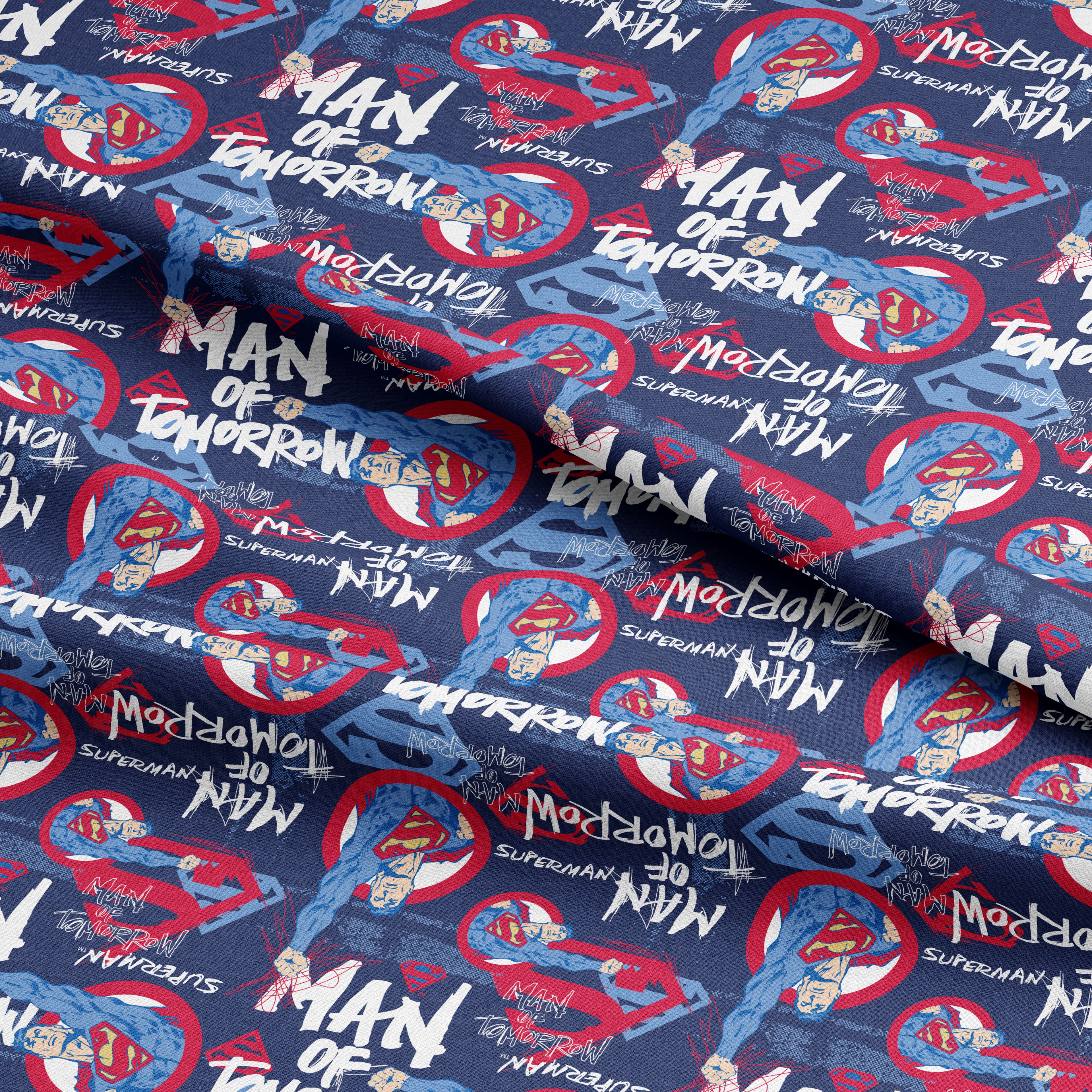 DC Comics Superman™ Man of Tomorrow Cotton Fabric