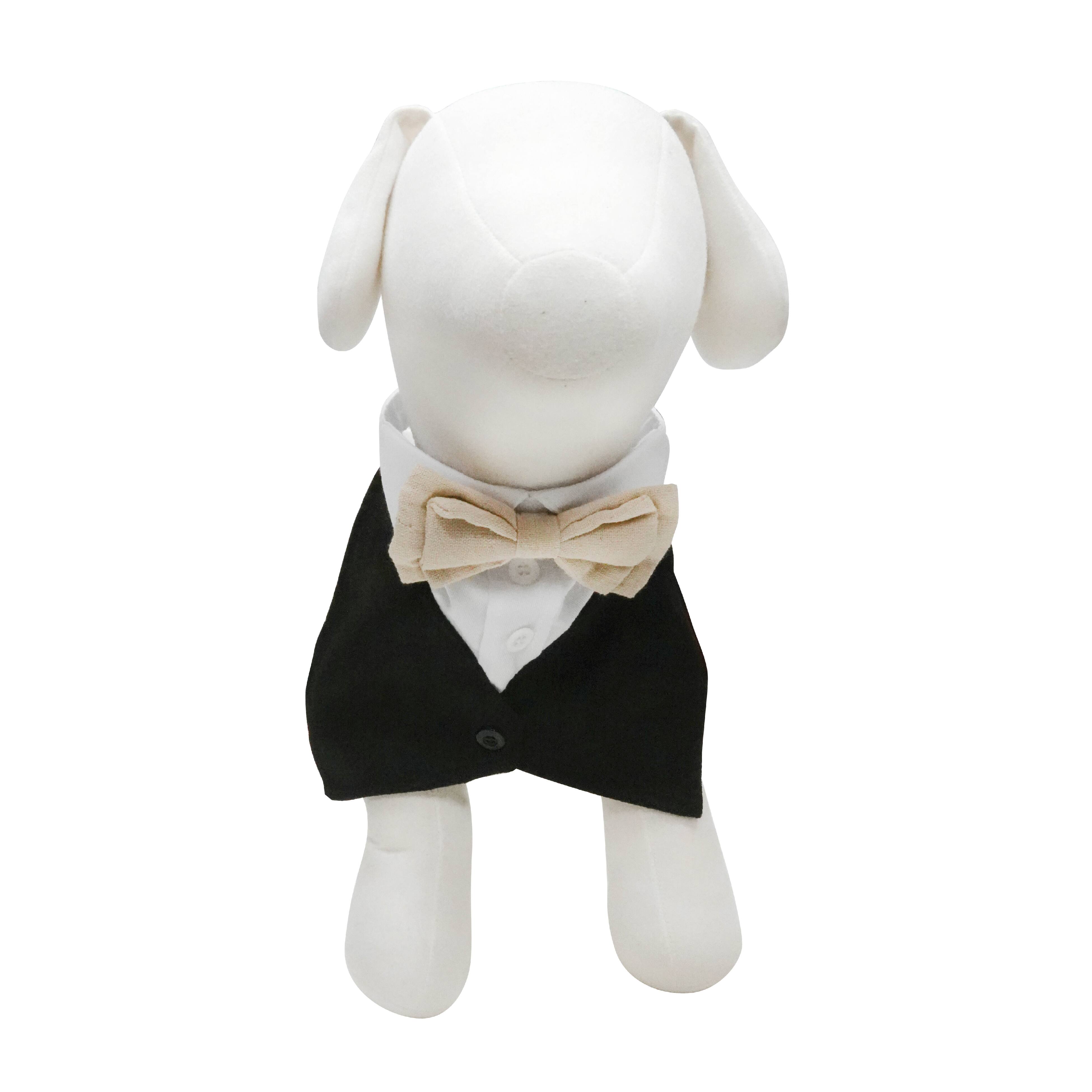Best Furry Friends Rustic Tuxedo Dog Collar