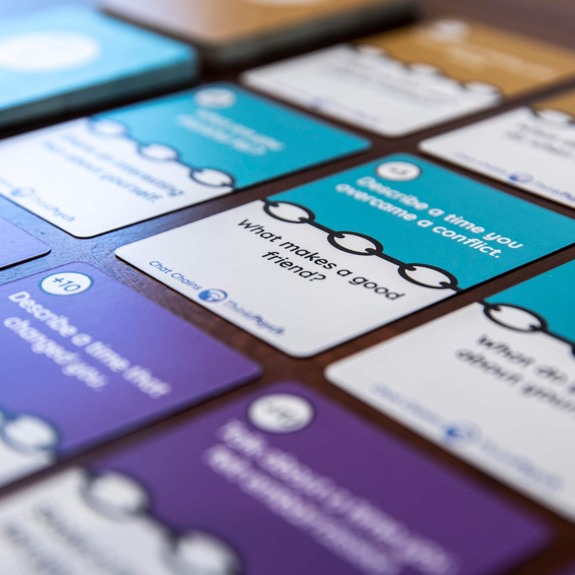 ThinkPsych® Chat Chains Social Skills Game Set