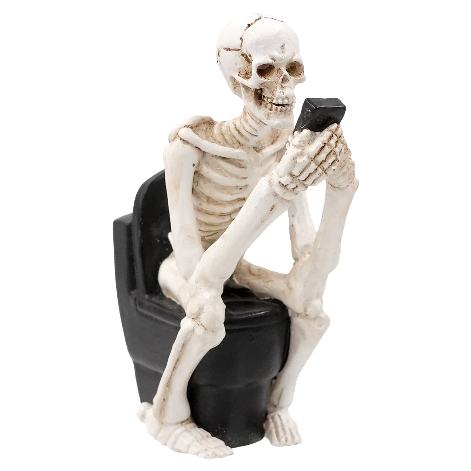 Mini Skeleton on Toilet by Ashland®