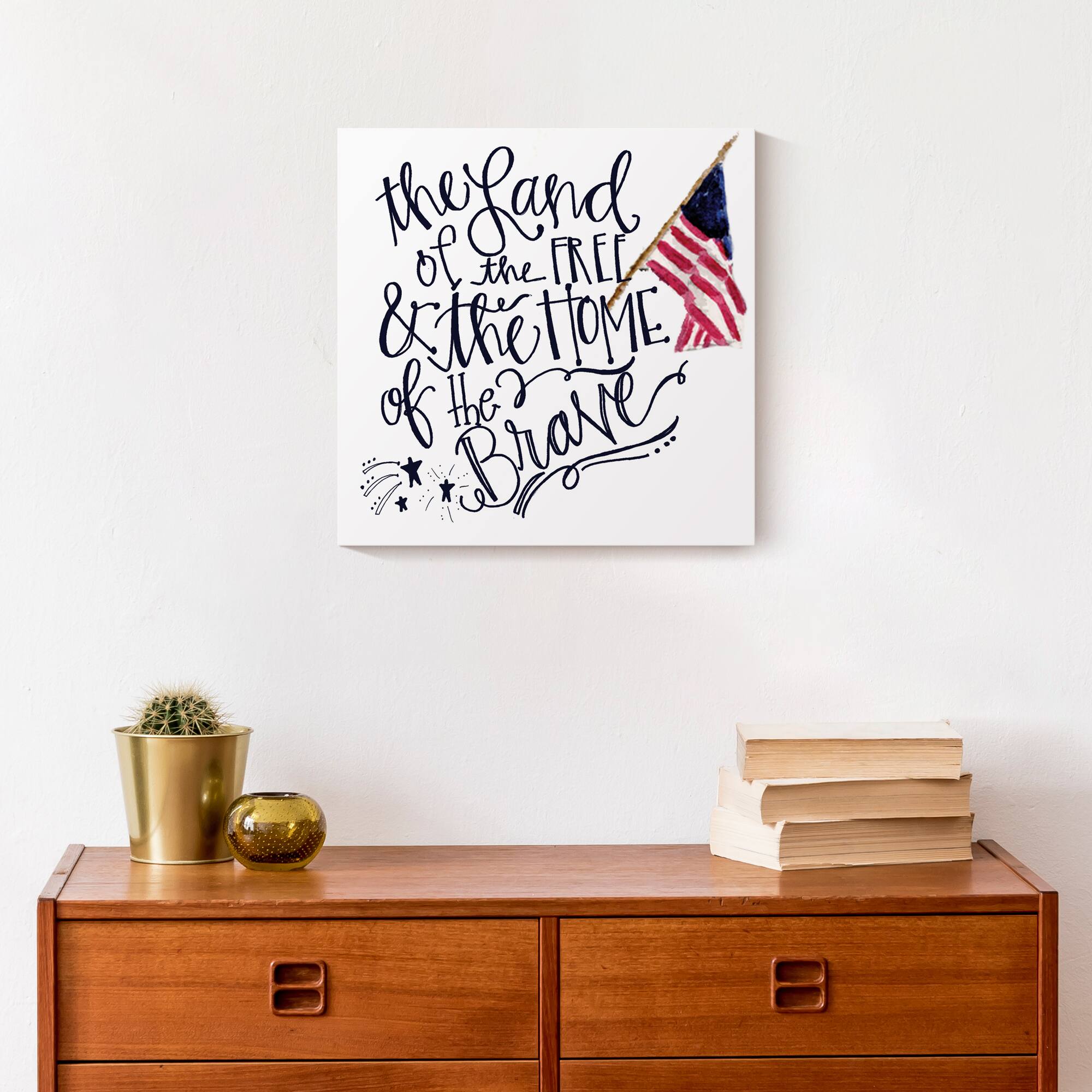 Land of the Free Canvas Wall Art