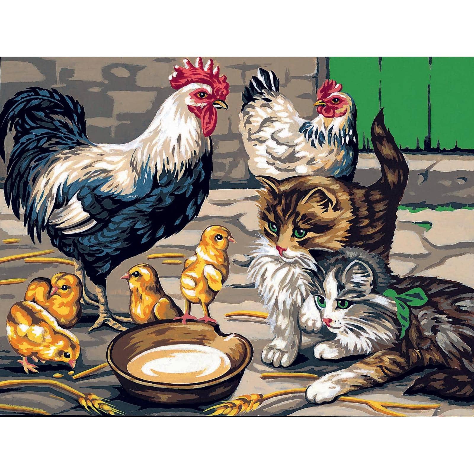 Margot de Paris The Little Curious Printed Tapestry Needlepoint Canvas