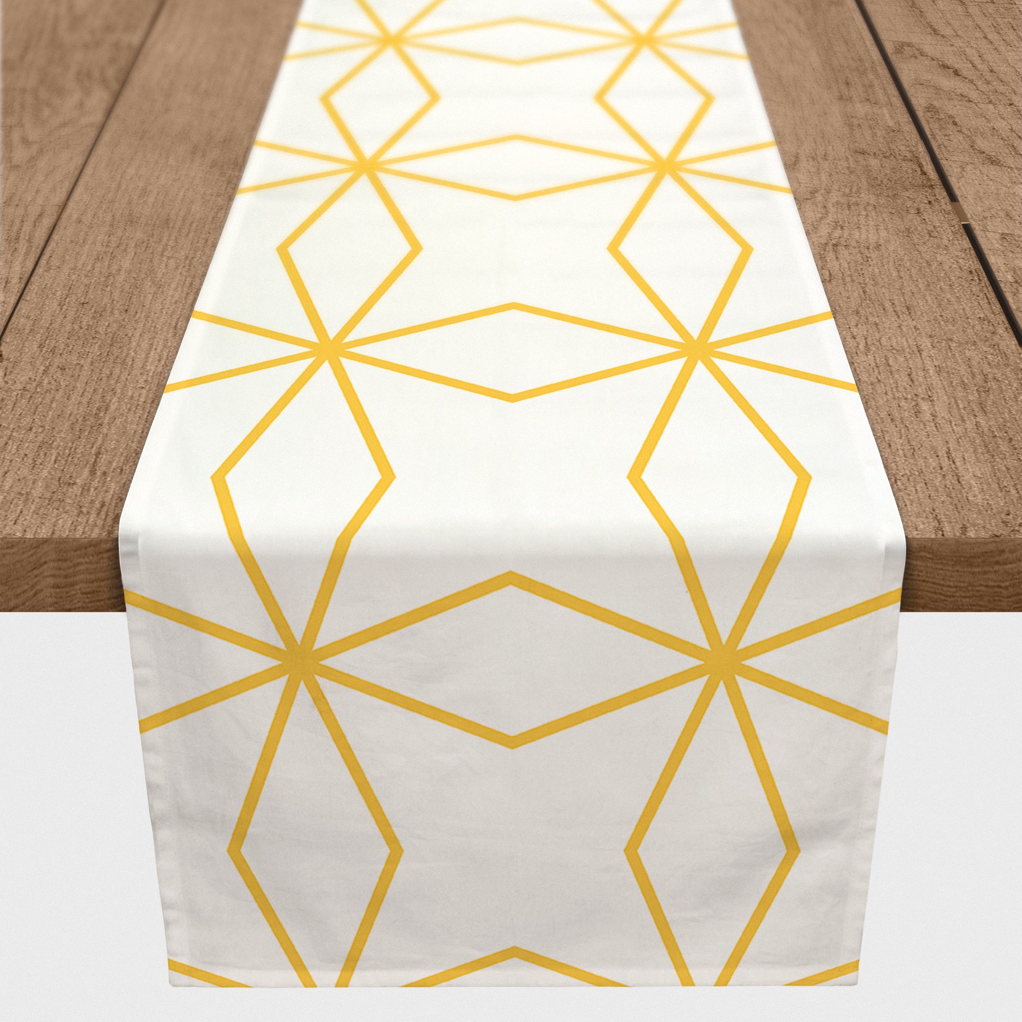Crossed Lines Indoor/Outdoor Table Runner