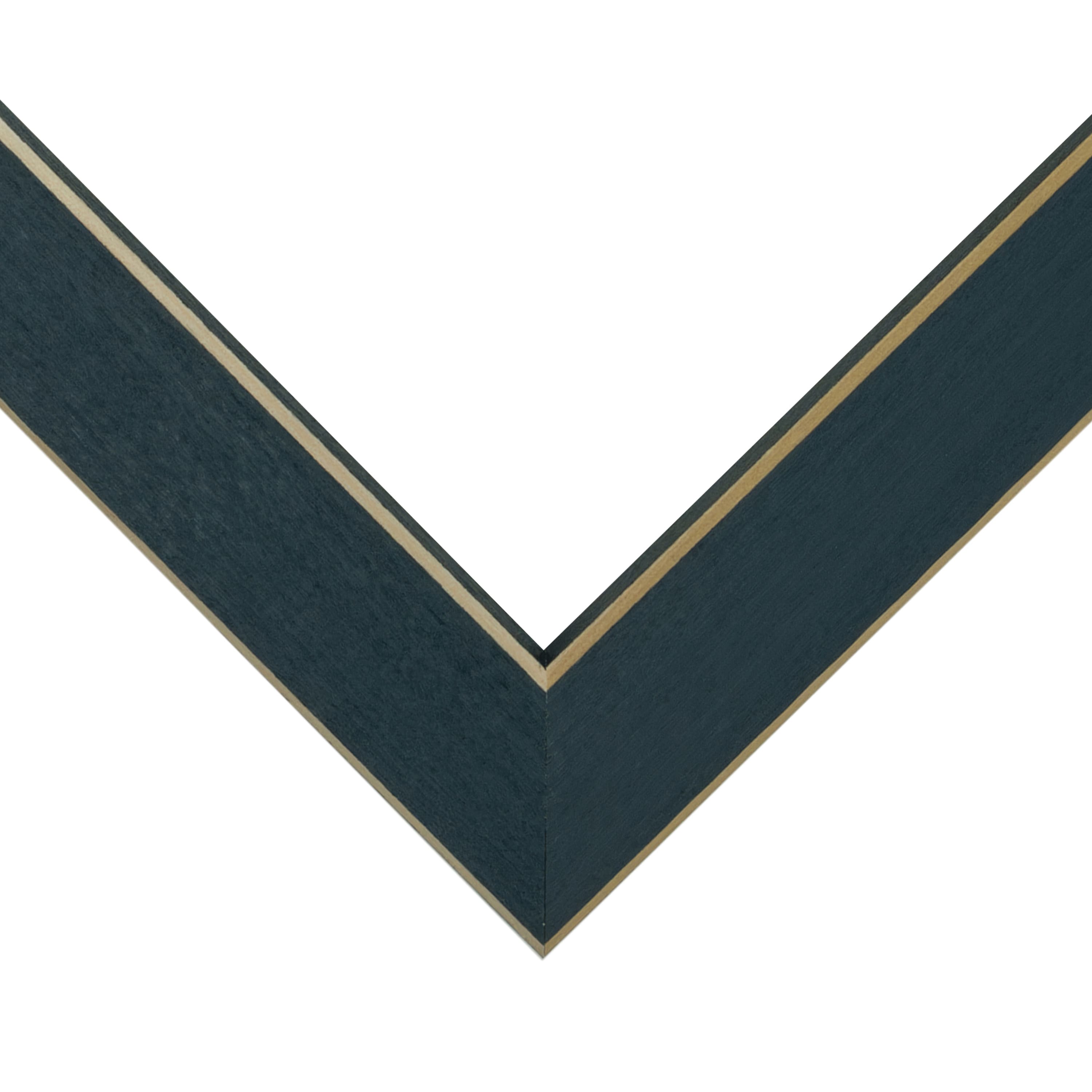 Frame USA Clean Cut Blue Single Image Picture Frame