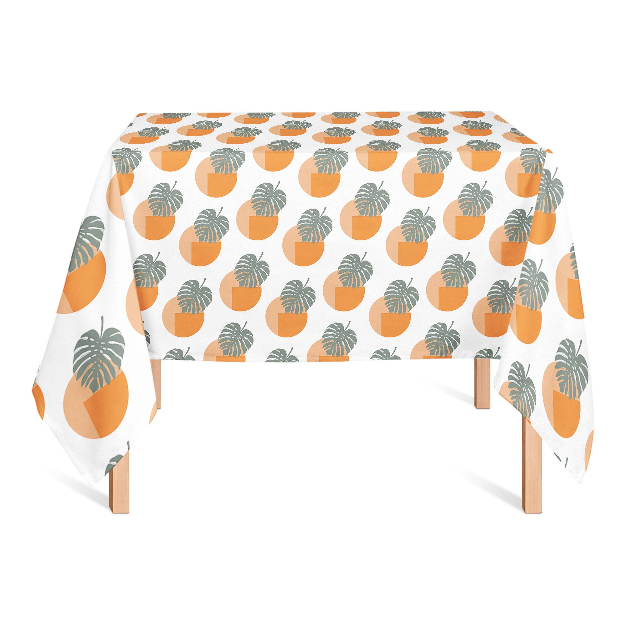 Sun & Palm Leafs Tablecloth
