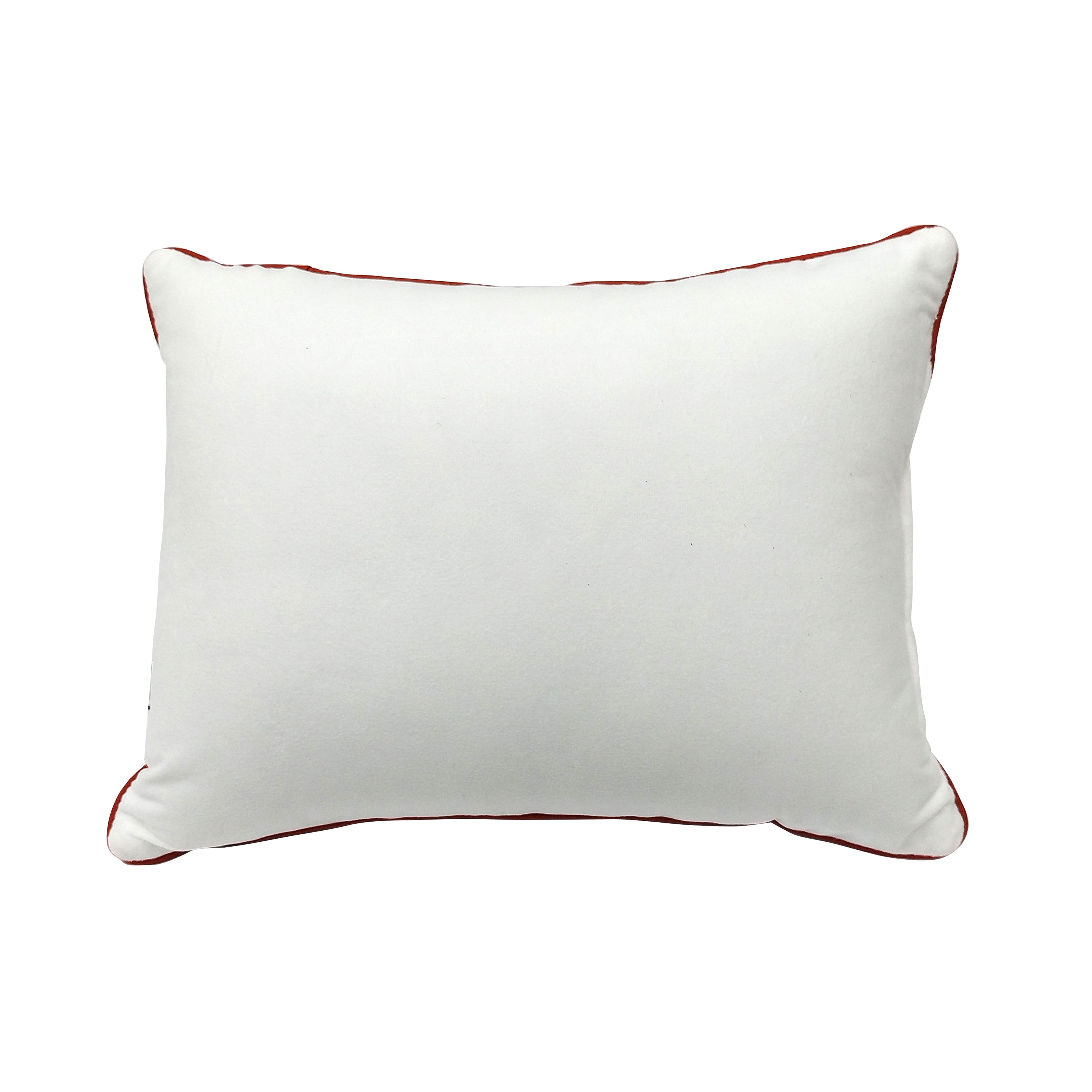 Red & White Read the Room Cross Stitch Throw Pillow by Ashland®