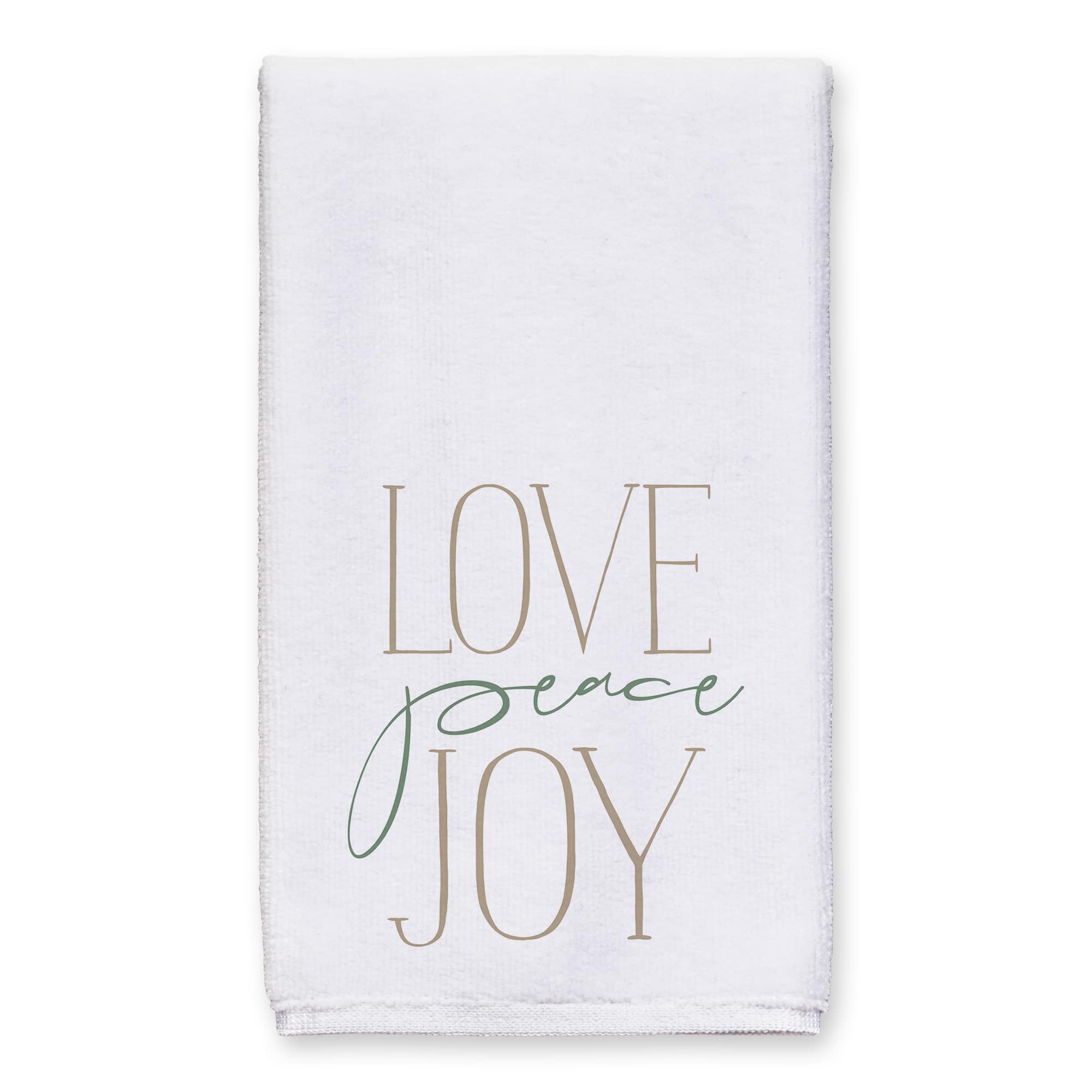 Love Peace & Joy Tea Towel Set