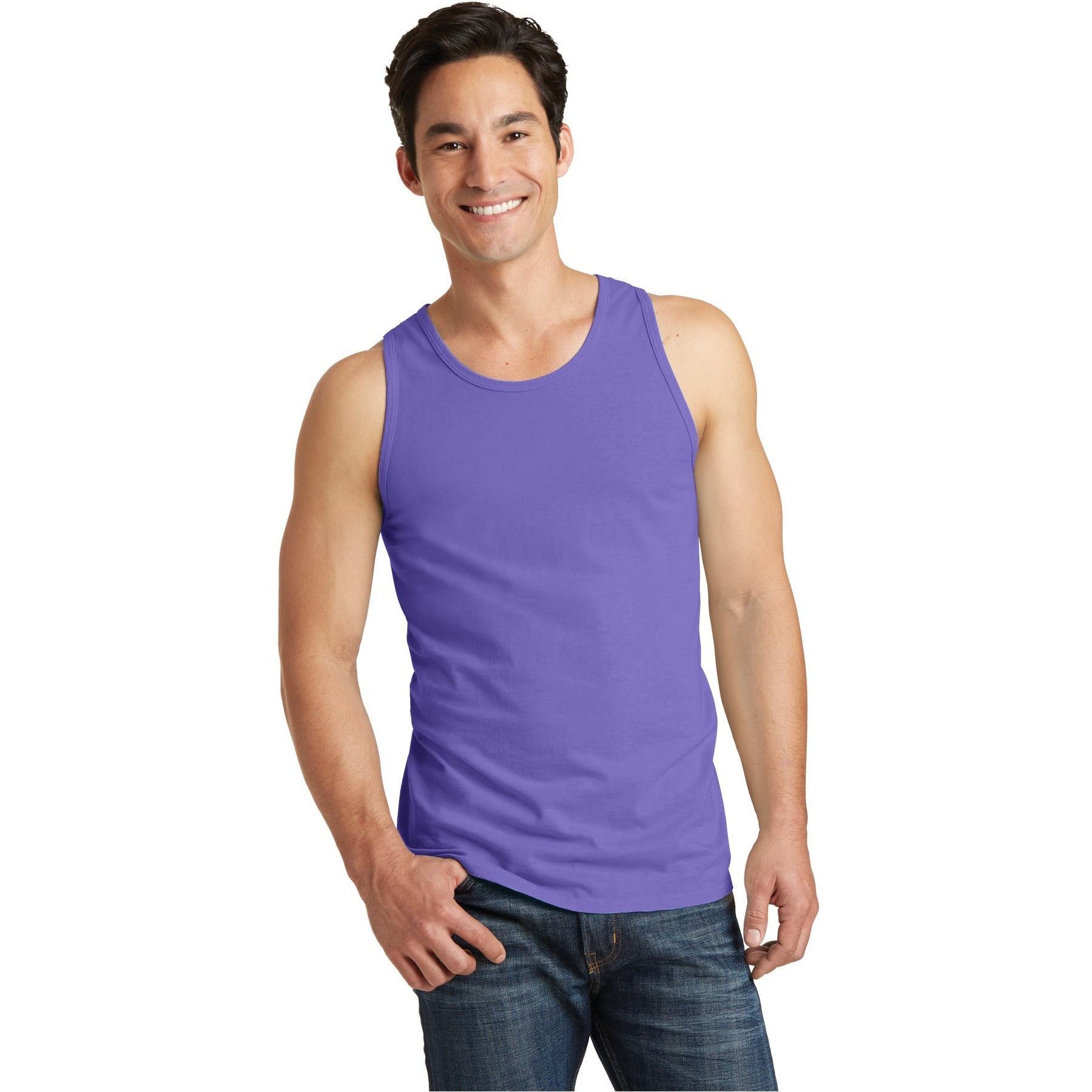Port & Company® Men's Beach Wash® Garment-Dyed Tank