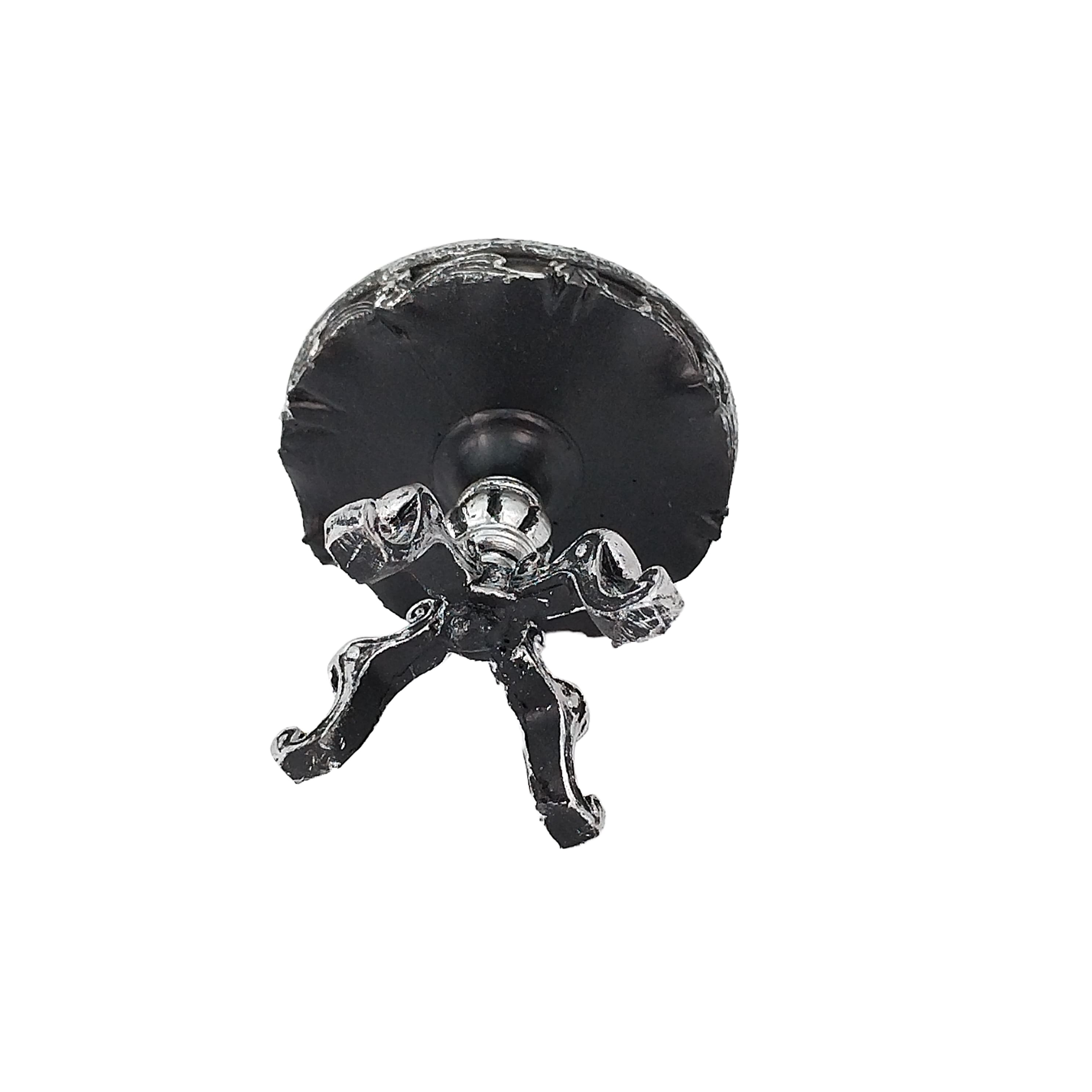 Mini Black & Silver Table with Roses by Ashland®