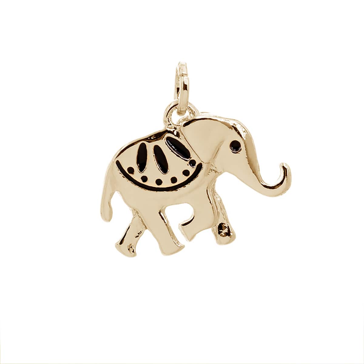 14K Gold Plated Elephant Charm by Bead Landing™