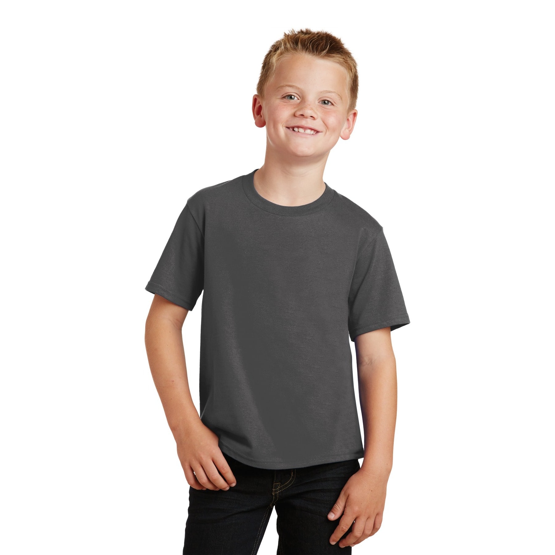 Port & Company® Neutrals Fan Favorite™ Youth T-Shirt