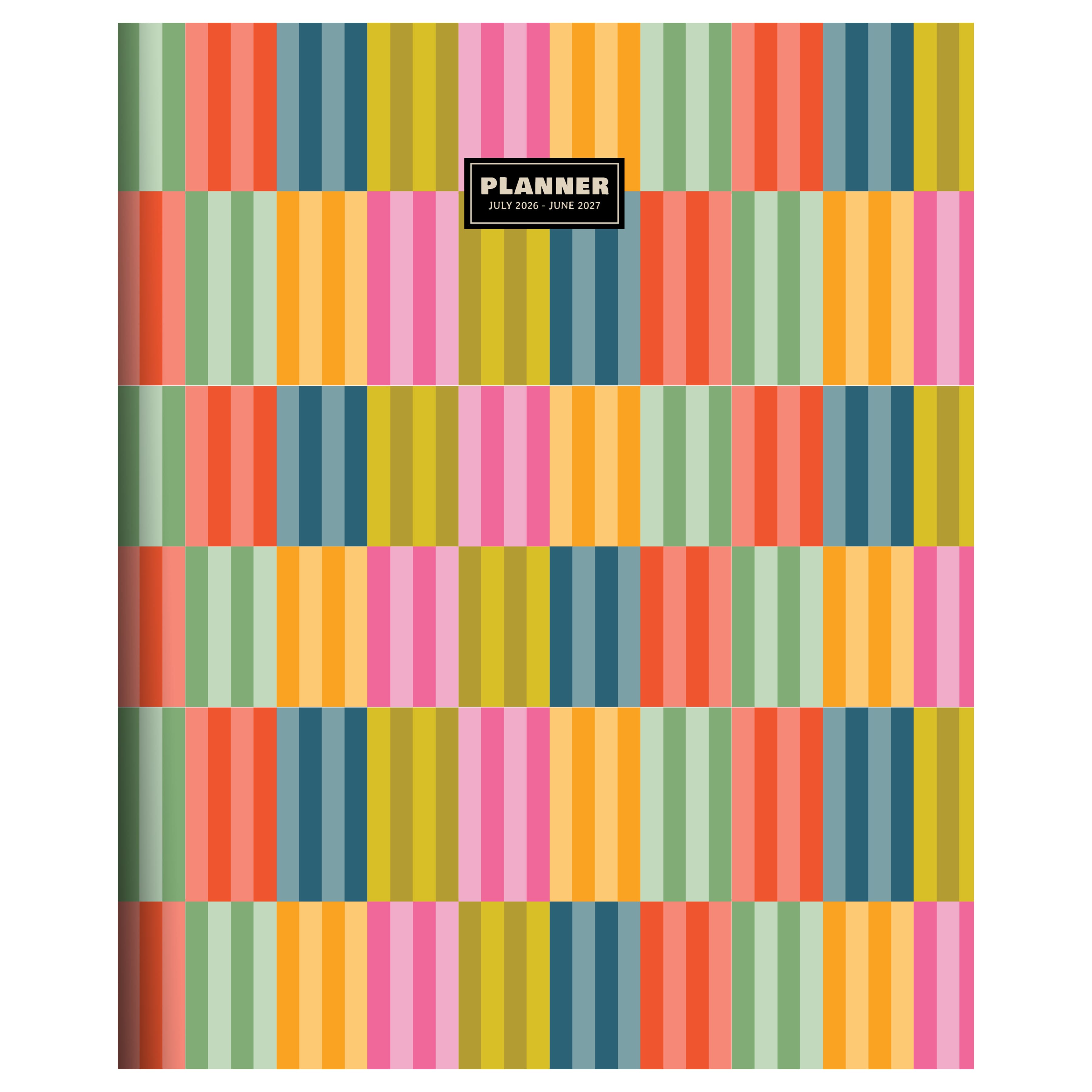 TF Publishing 2026-27 Blocked Colors Monthly Planner