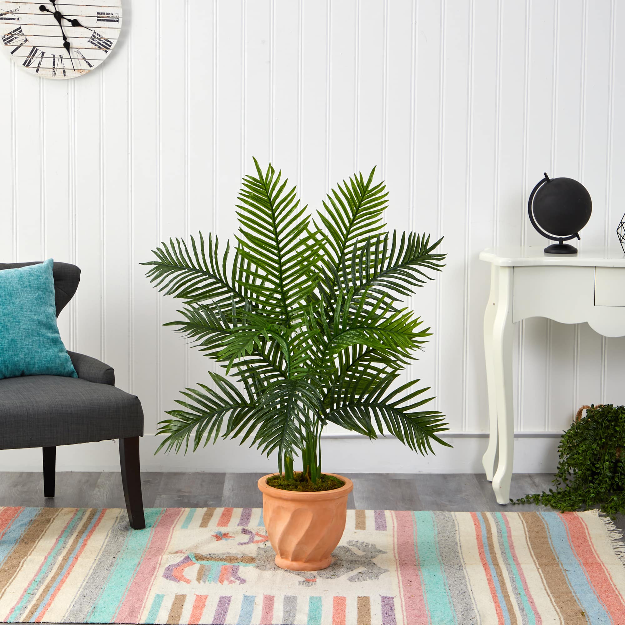45" Areca Palm Tree in Terra Cotta Planter