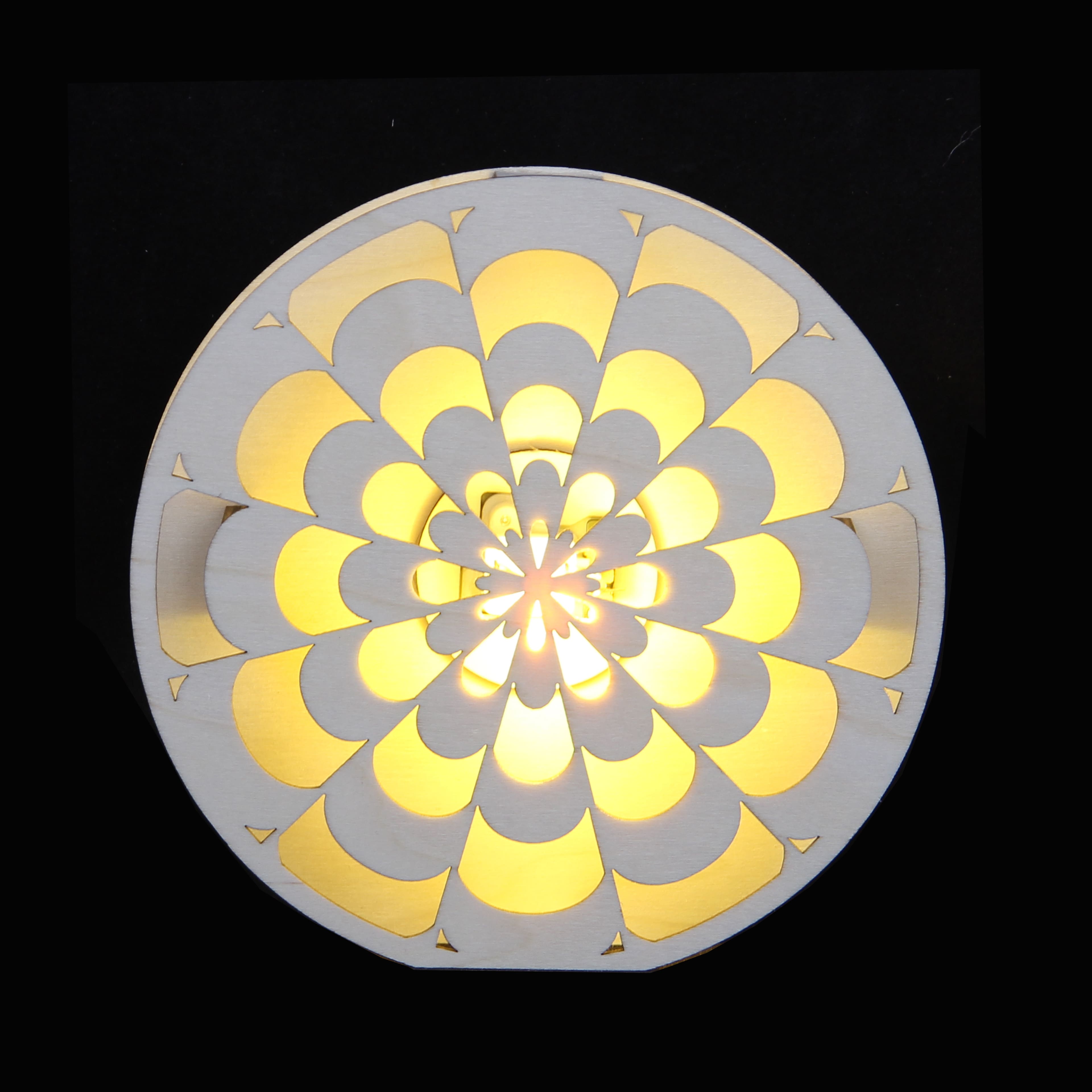 Jonathan Adler x Michaels 5.75" Op Art Flower DIY LED Wood Décor
