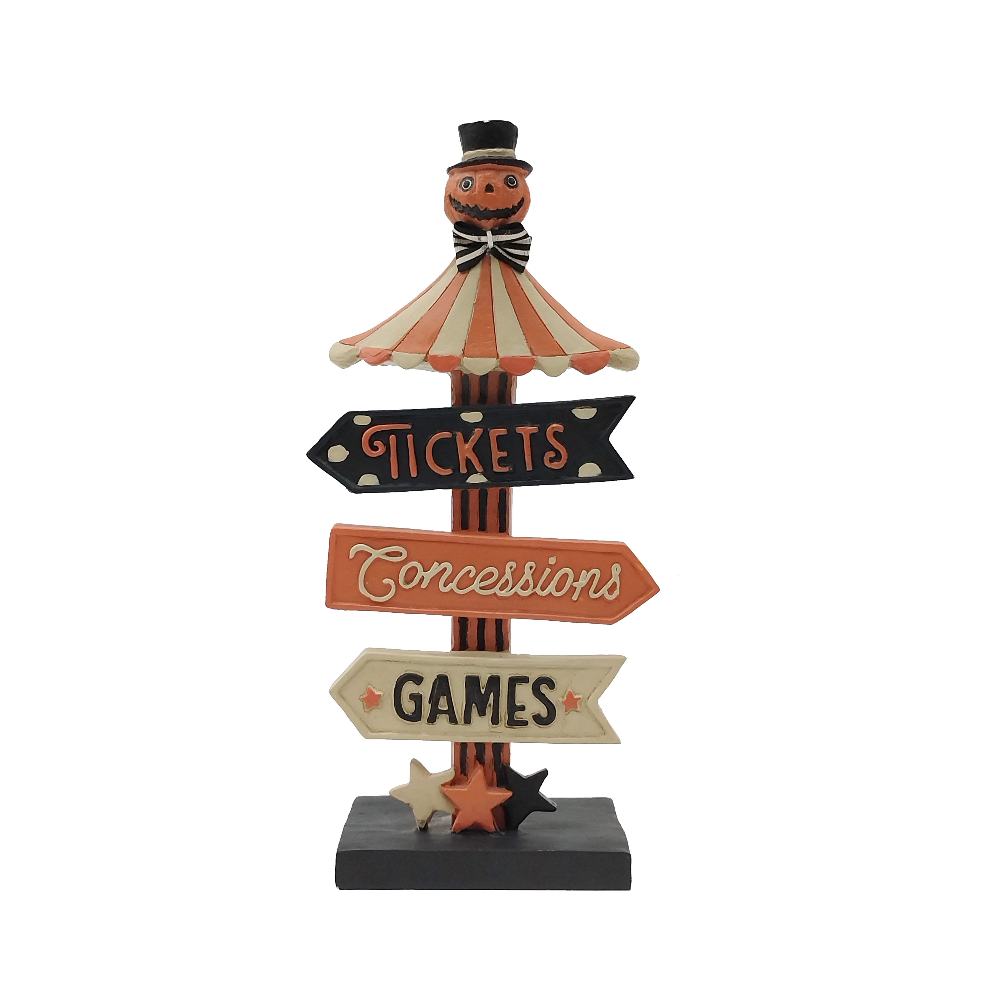 12.25" Carnival Road Sign Tabletop Décor by Ashland®