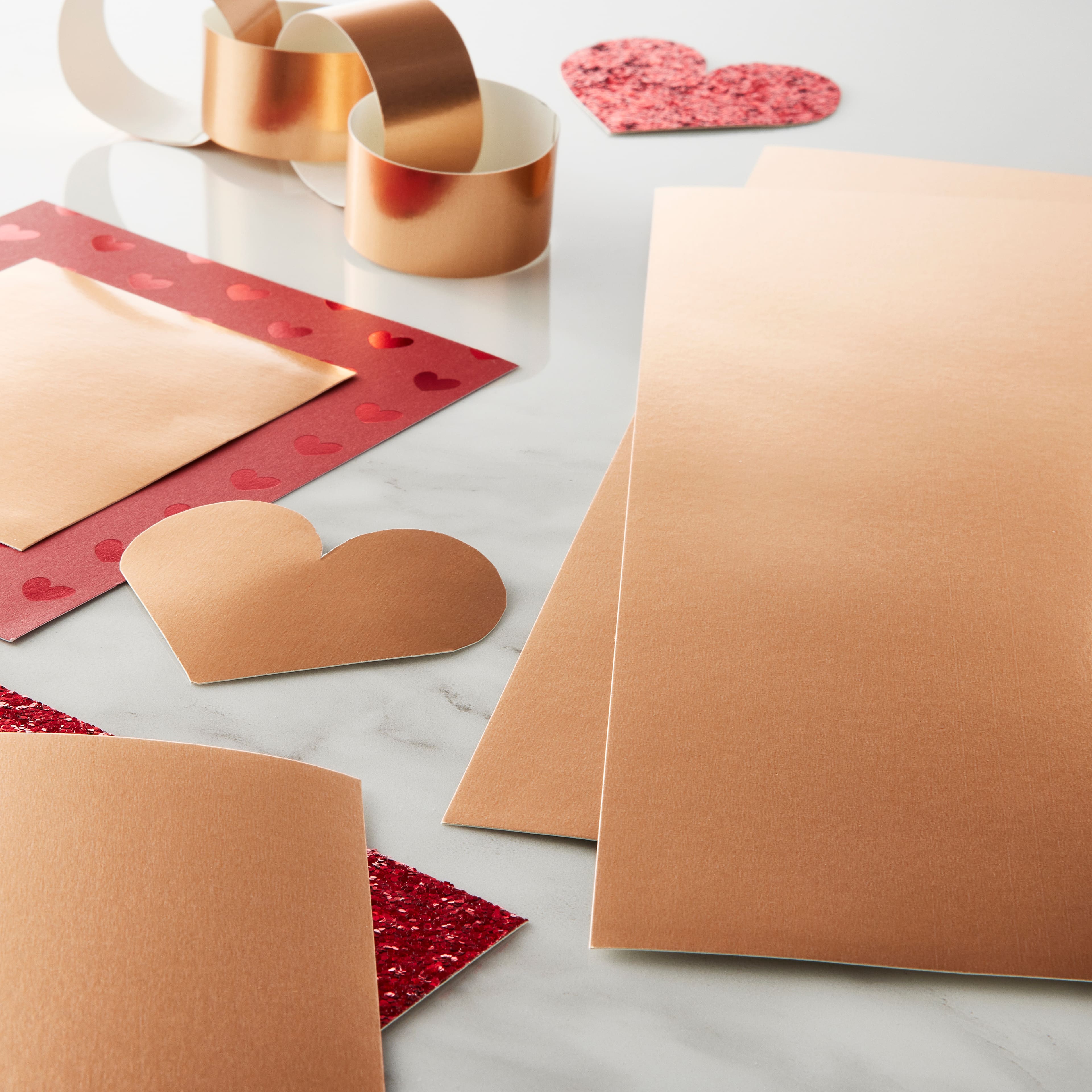 30 Pack: Copper Foil Matte Paper by Recollections®, 12" x 12"