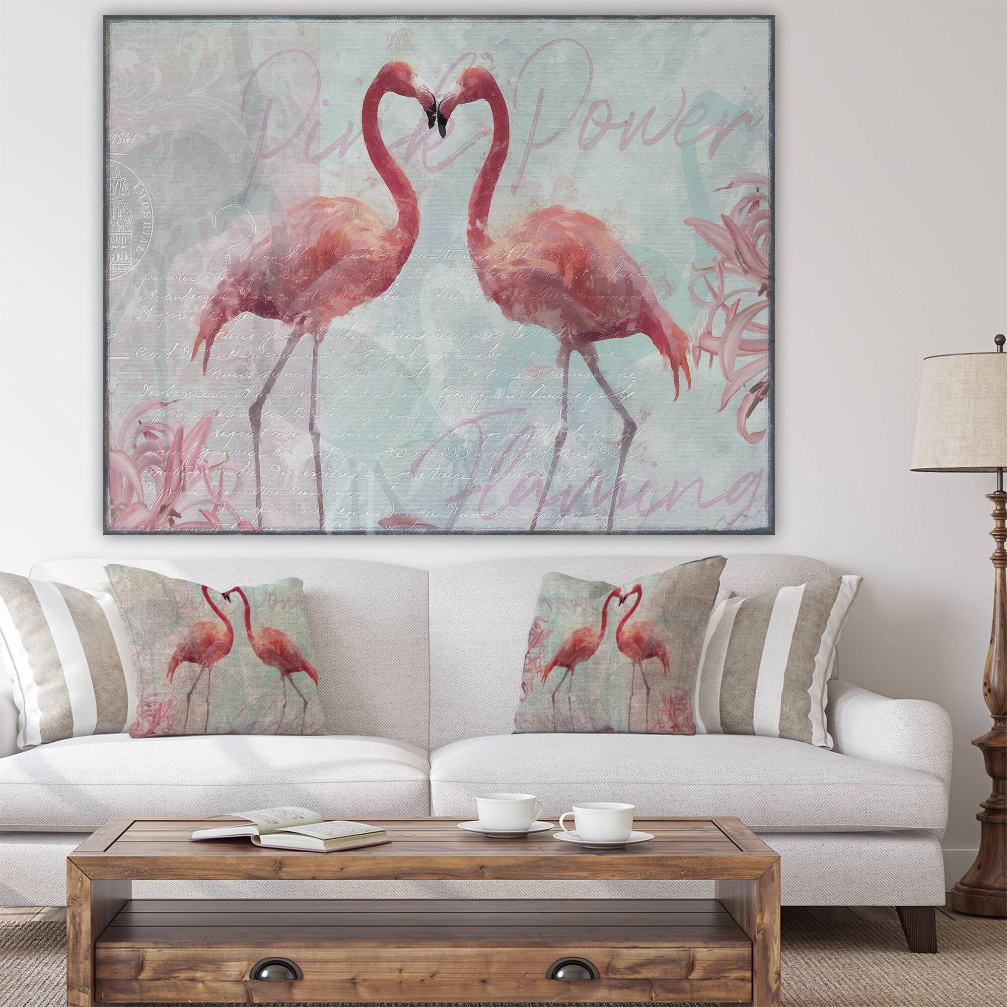 Designart - Flamingo Power