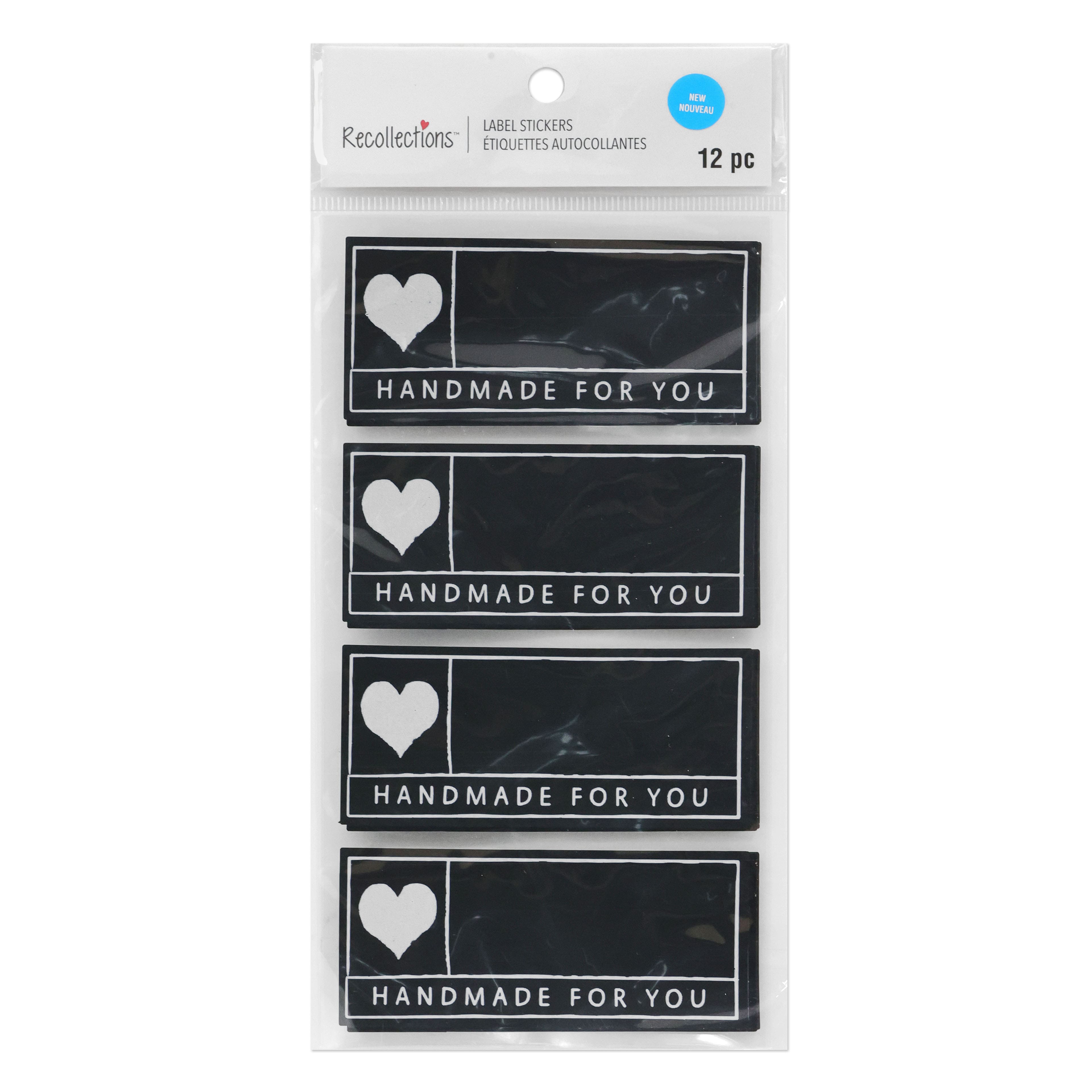 Handmade For You Label Stickers by Recollections™
