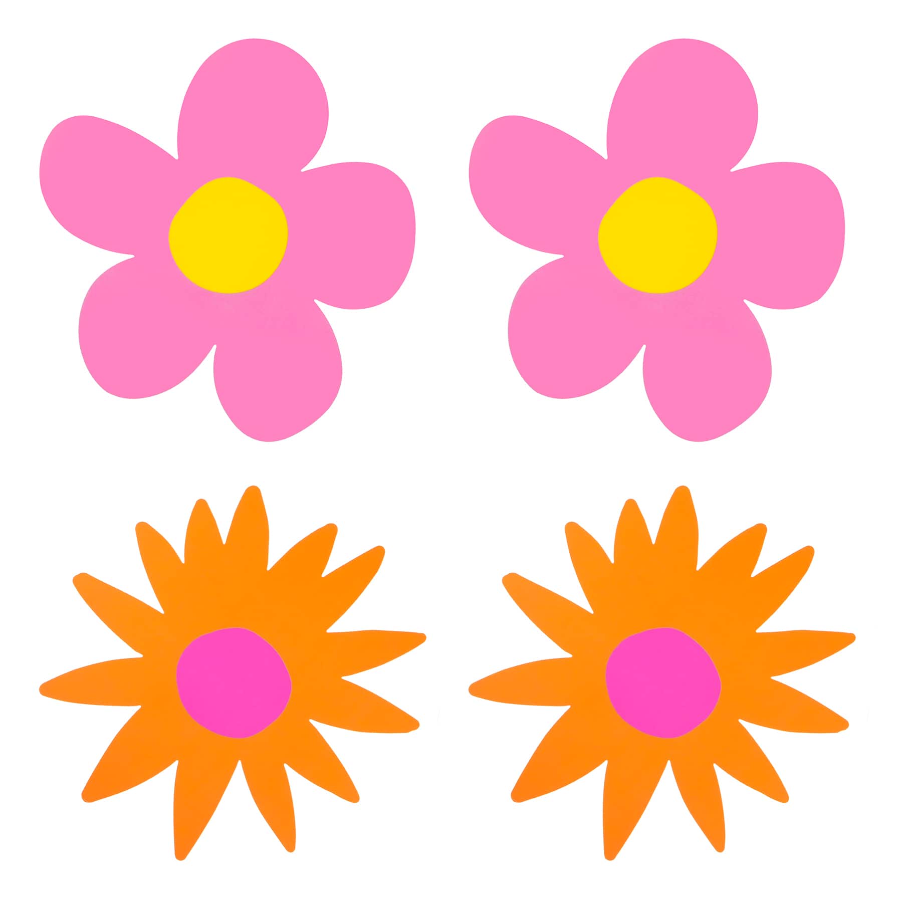 Class Rules! 6" Flower Die Cut Classroom Accents by B2C™