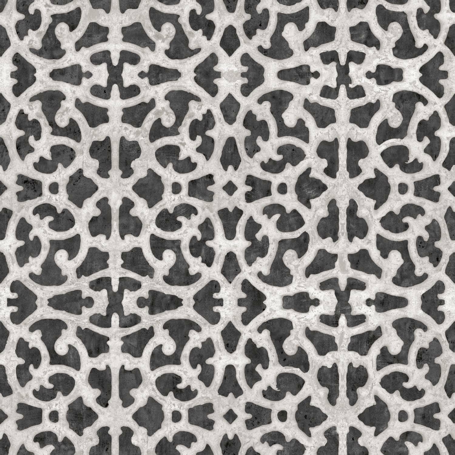 RoomMates Scroll Gate Peel & Stick Wallpaper