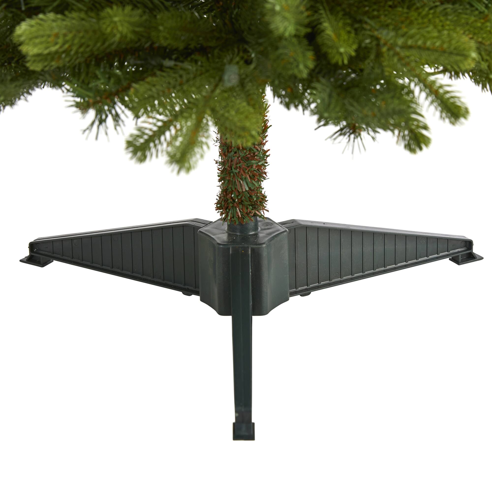 3ft. Pre-Lit Washington Fir Artificial Christmas Tree, Clear LED Lights
