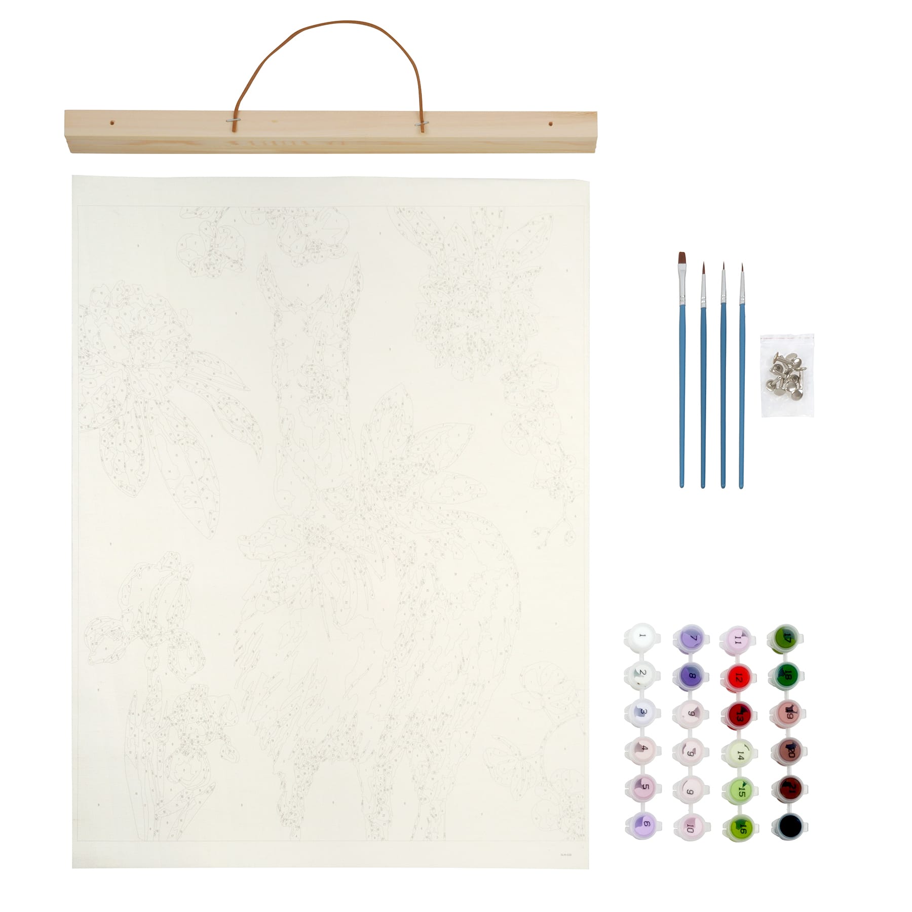 Flower Llama Paint-by-Number Kit by Artist's Loft®