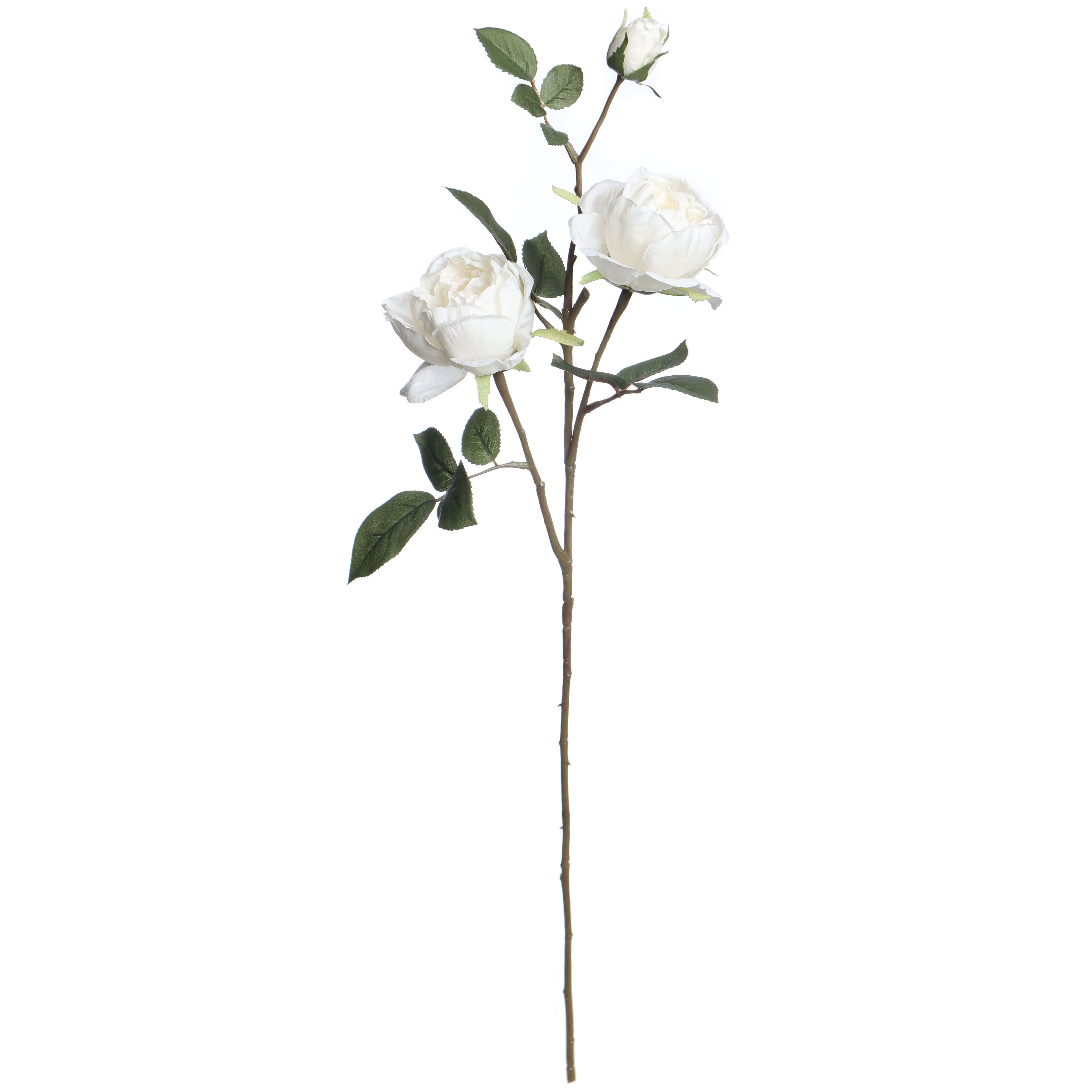 29" White Rose Stem by Ashland®
