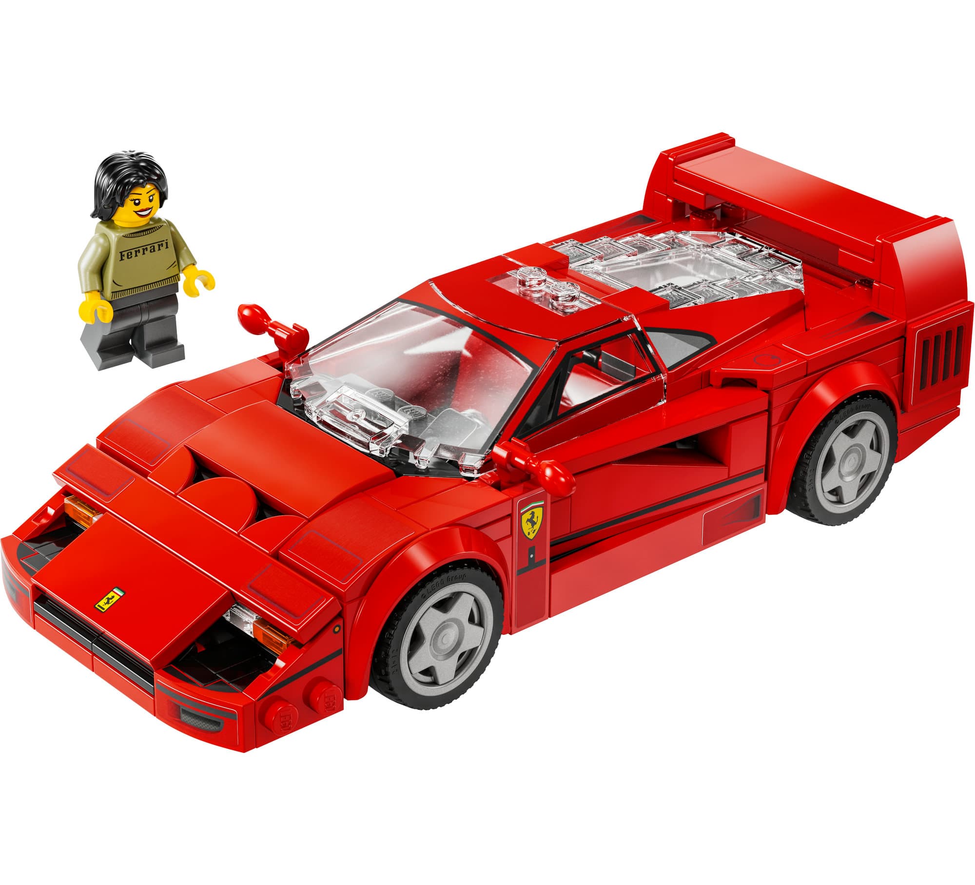 LEGO® Speed Champions Ferrari F40 Supercar Vehicle Toy 76934