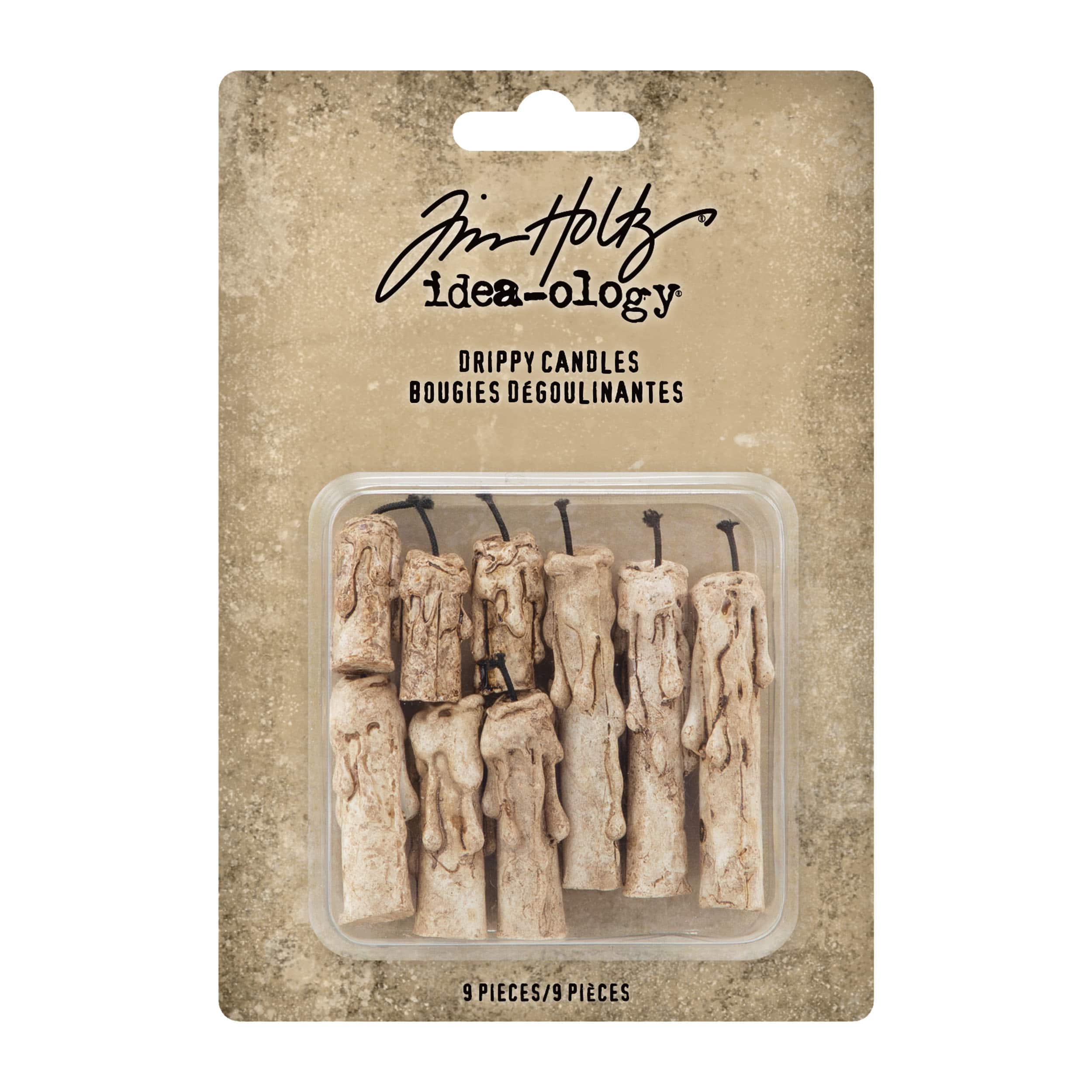 Tim Holtz® Idea-Ology Halloween Drippy Candle Embellishments, 9ct.