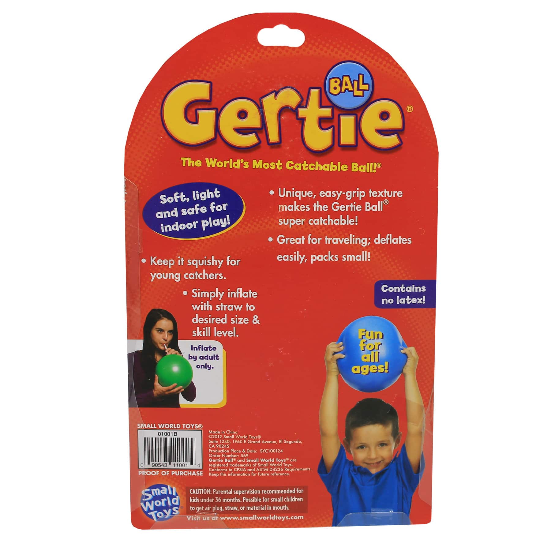 Small World Toys 9" Original Gertie® Ball