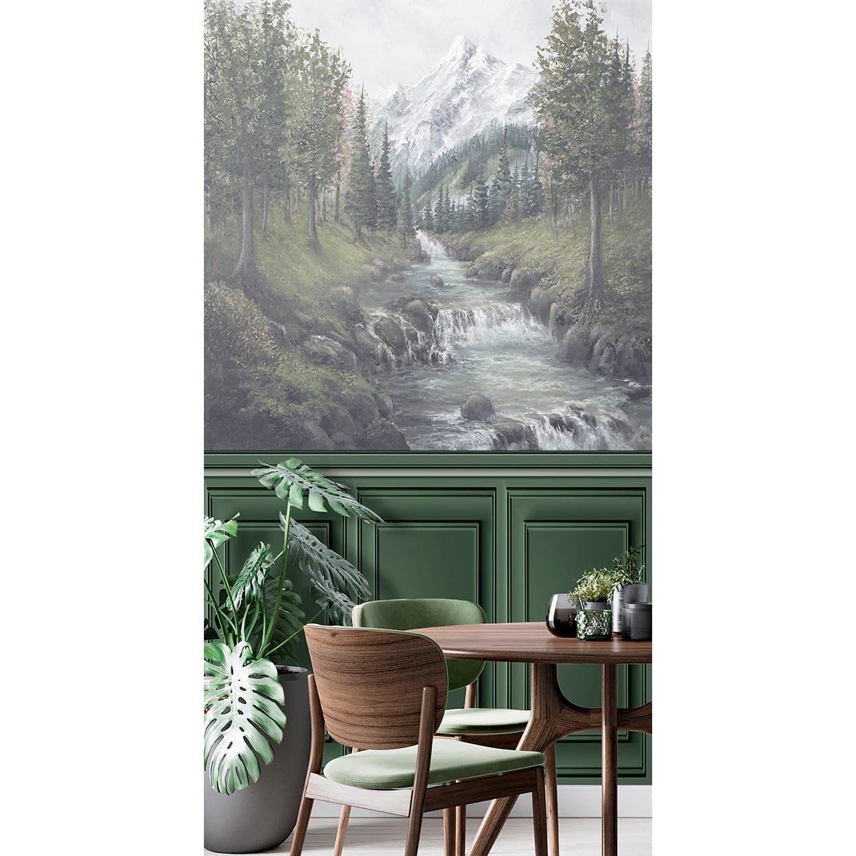 Designs Direct Cascading Waters Wall Mural
