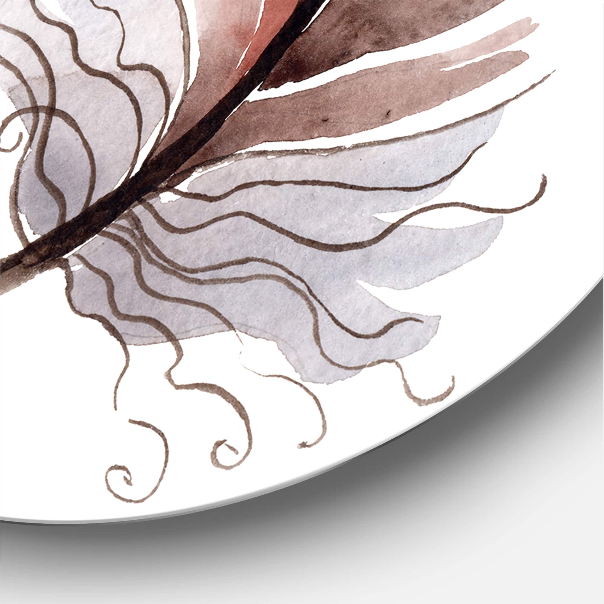 Designart - Colourful Boho Feathers IV