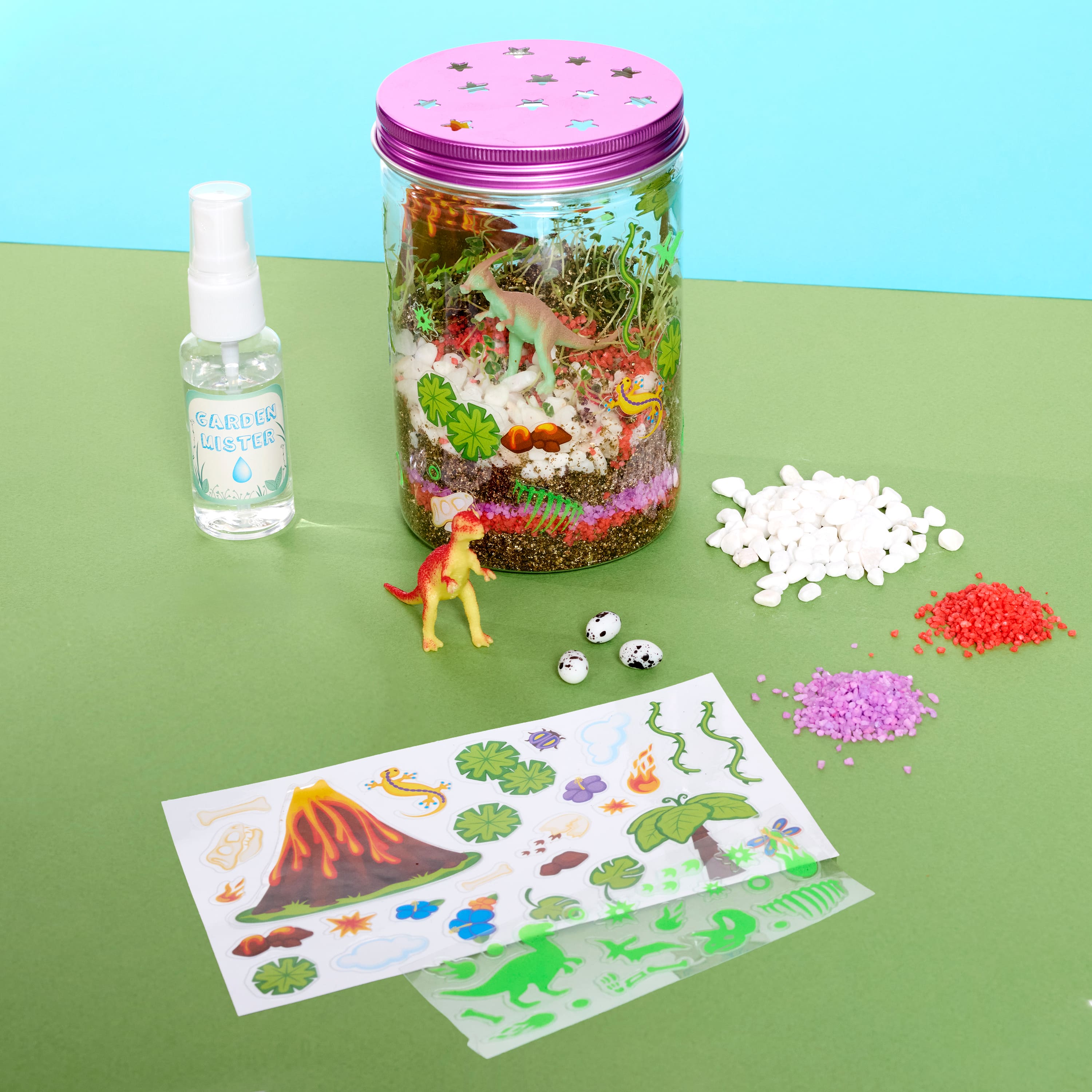 Creativity for Kids Grow N' Glow Terrarium Dinosaur Kit
